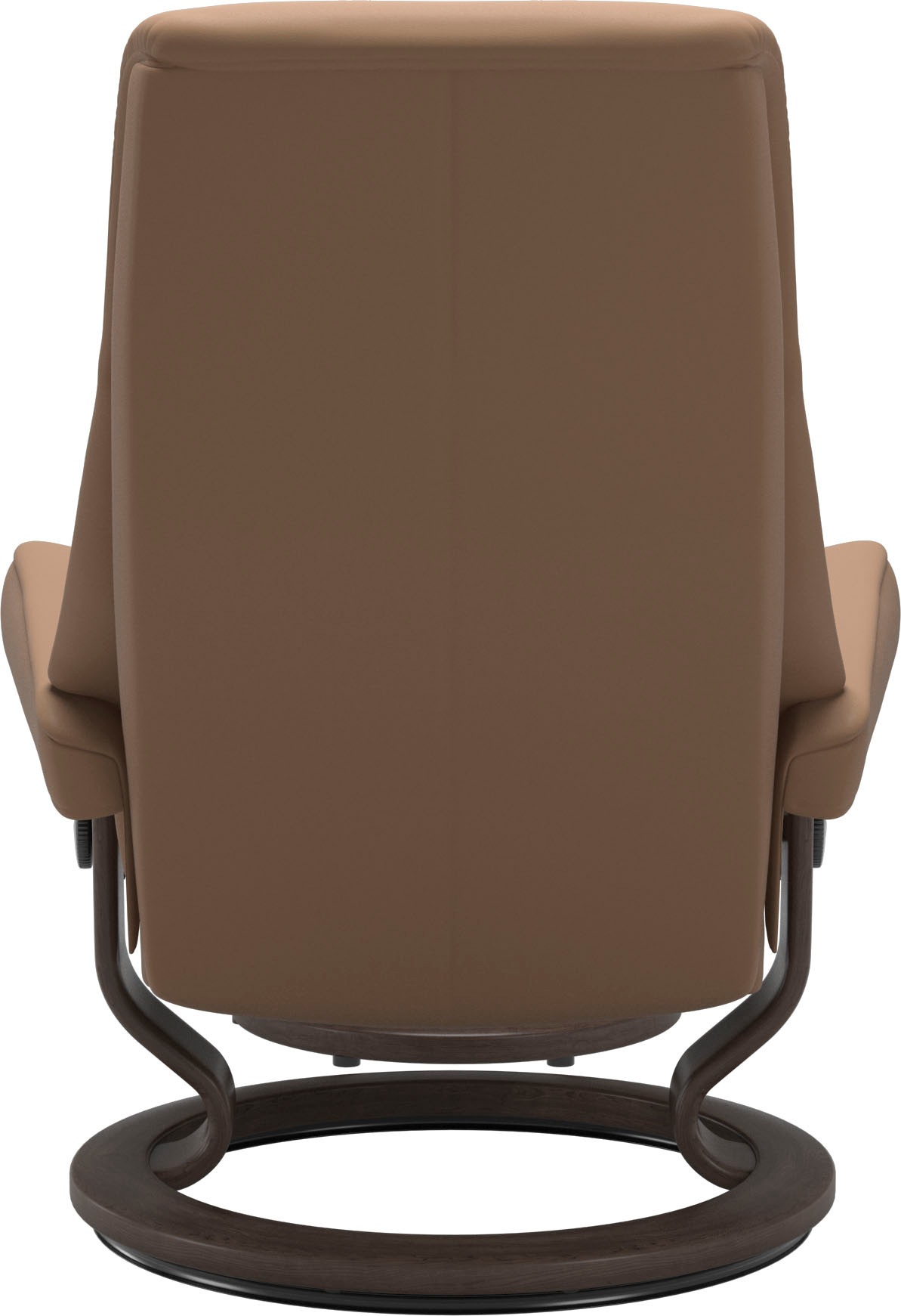 Stressless® Relaxsessel »View«, (Set, Relaxsessel mit Hocker), mit Classic Base, Größe M,Gestell Wenge