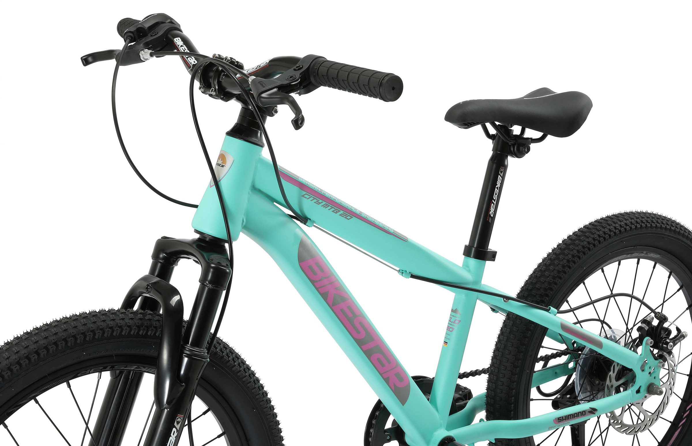 Bikestar Jugendfahrrad 7 Gang Shimano RD-TY21 Schaltwerk Kettenschaltung