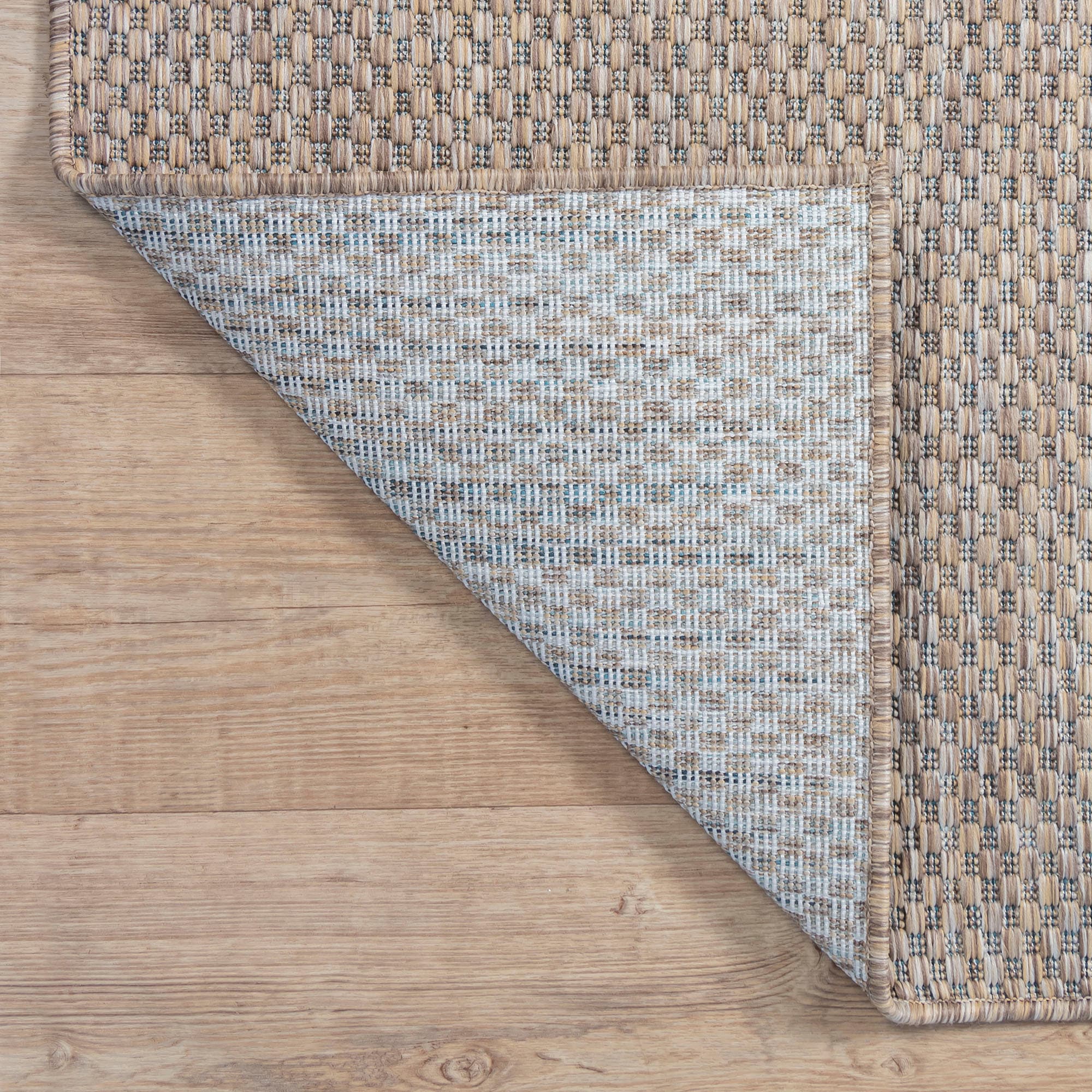 Sanat Teppich »Melissa 8000«, rechteckig, 10 mm Höhe, Kurzflor, In -und Outdoor geeignet, Außenbereich, Wohnzimmer