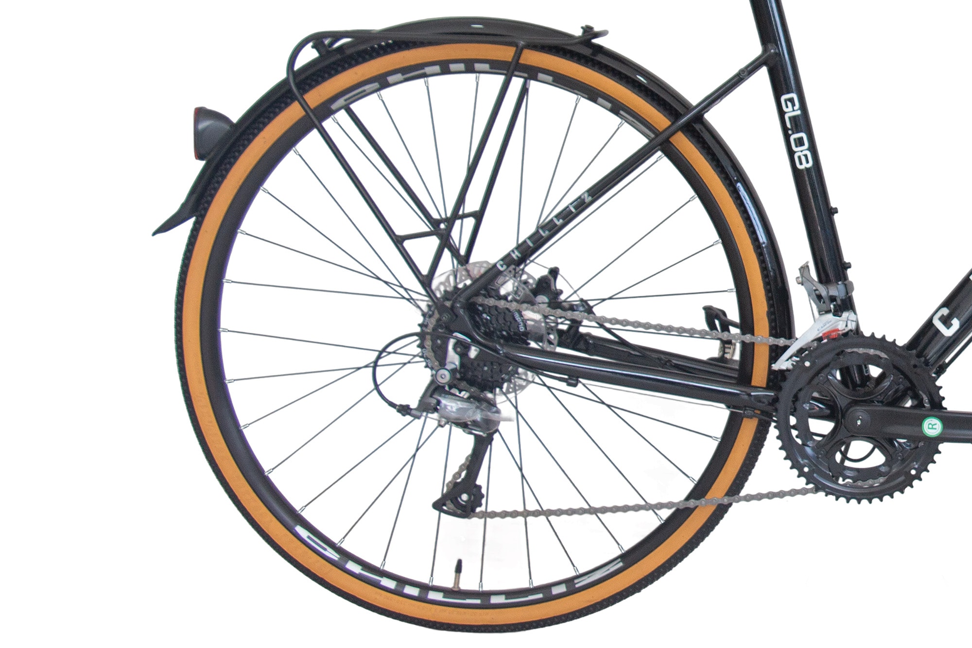 CHILLIZ Gravelbike »GL.08« 16 Gang Shimano Claris RD2400 Schaltwerk Kettenschaltung