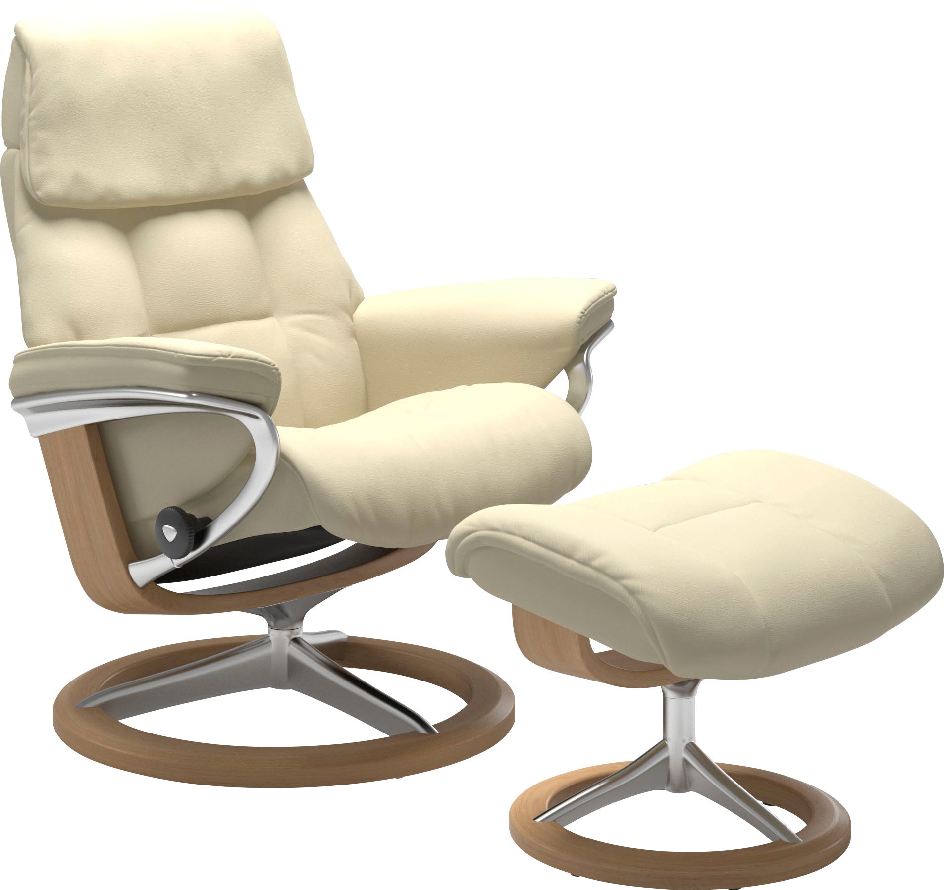 Stressless® Relaxsessel »Ruby«, (Set, Relaxsessel mit Hocker), mit Signatur günstig online kaufen
