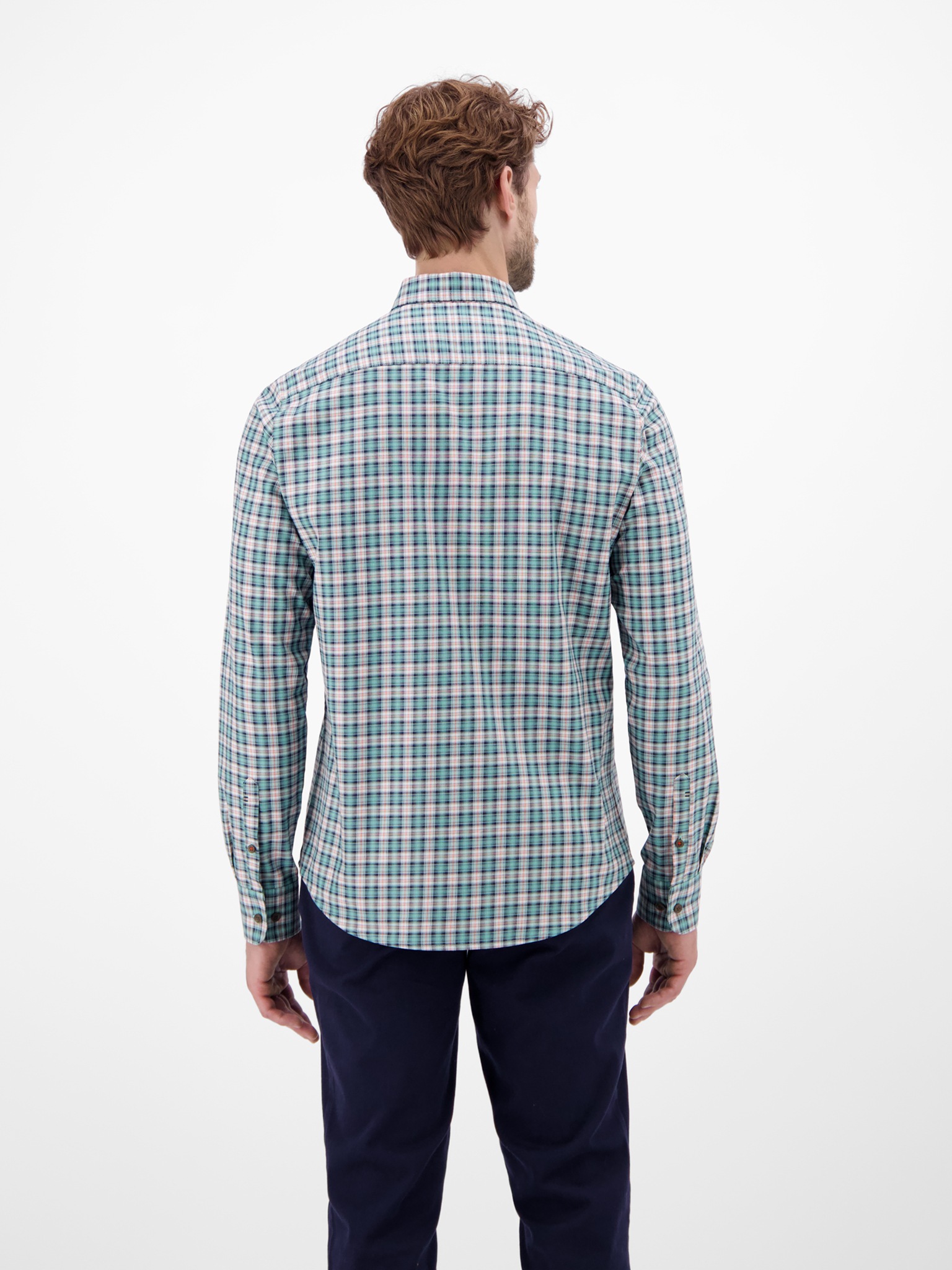 LERROS Langarmhemd kariert