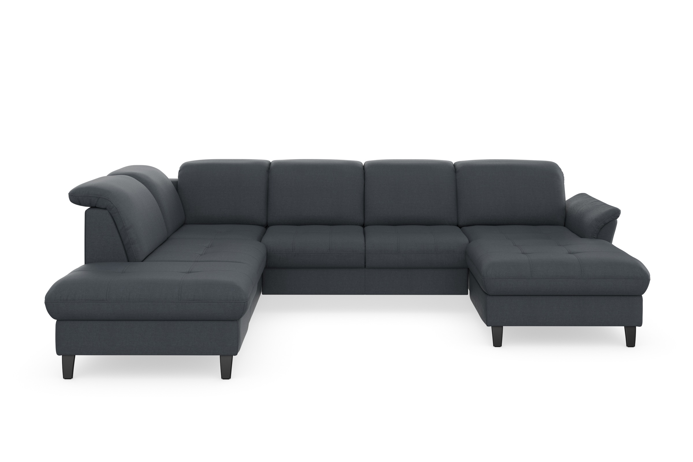 sit&more Wohnlandschaft »Maggiore U-Form«, wahlweise mit Kopfteilverstellung, Bettfunktion und Stauraum