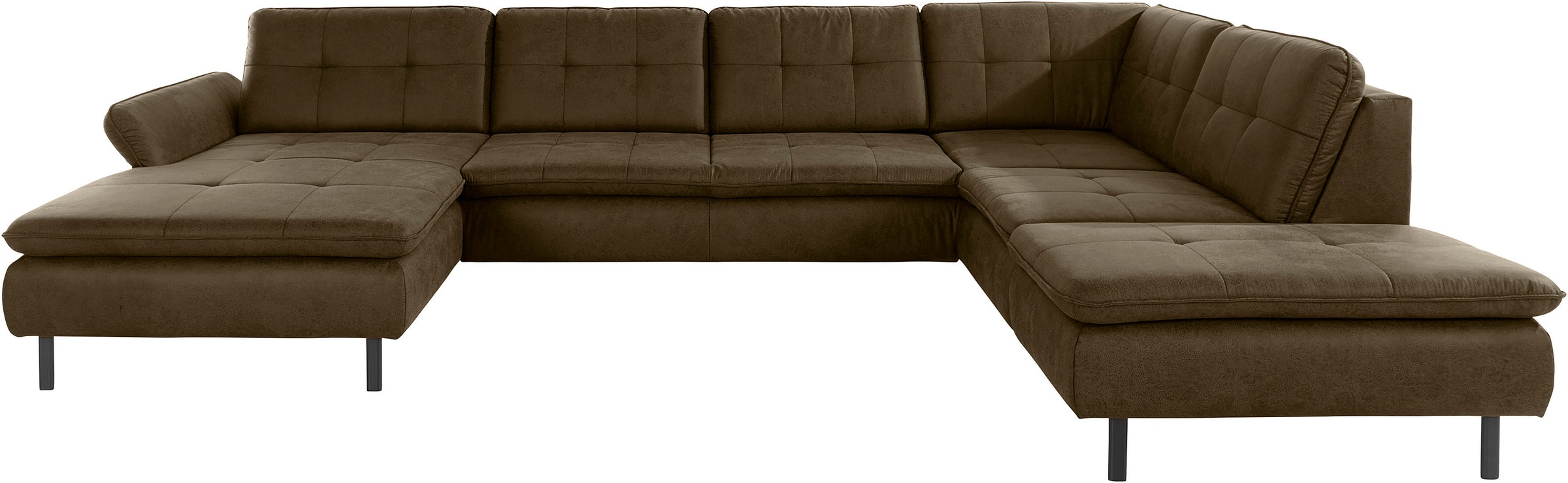 Home affaire Wohnlandschaft »Birkholm U-Form« Armlehnverstellung, auch in E günstig online kaufen