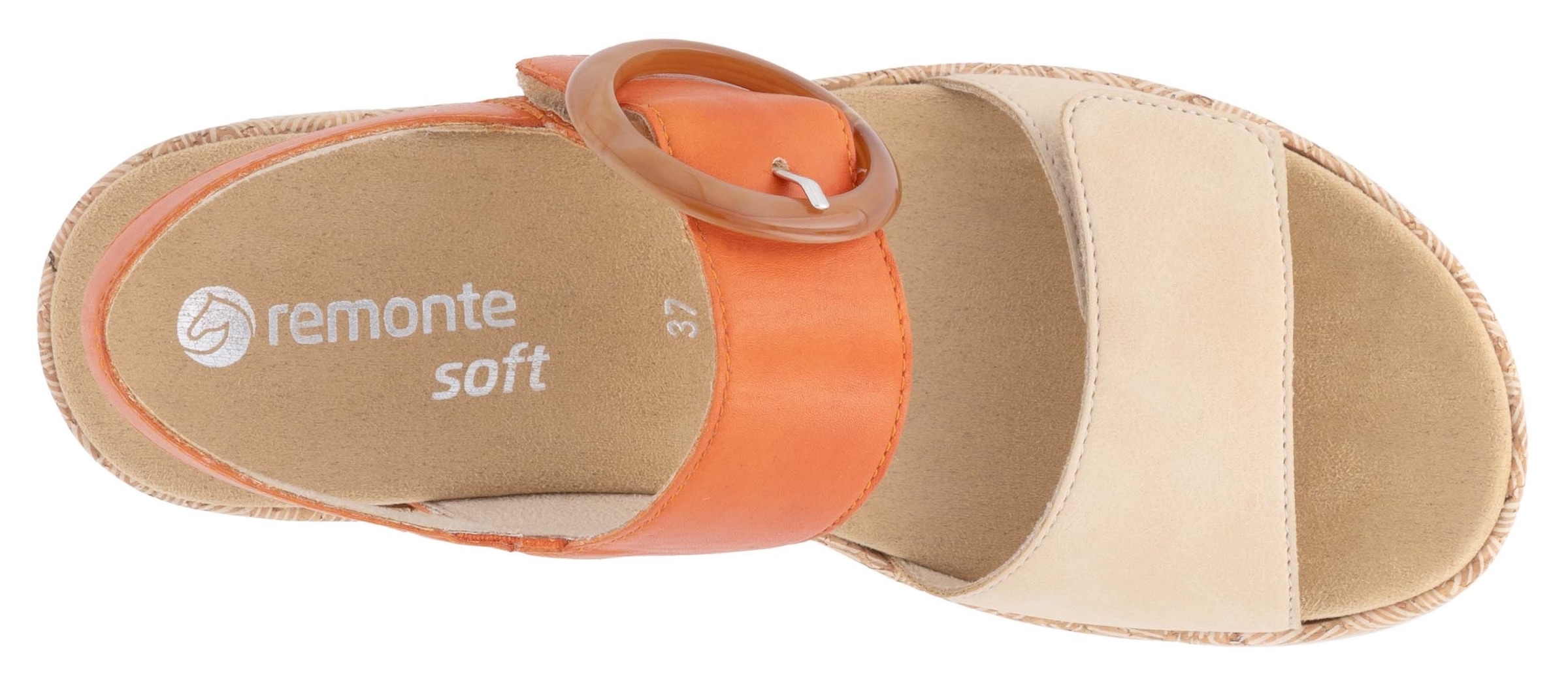 Remonte Keilsandalette  Sommerschuh, Riemchensandale, praktische Klettverschlüsse