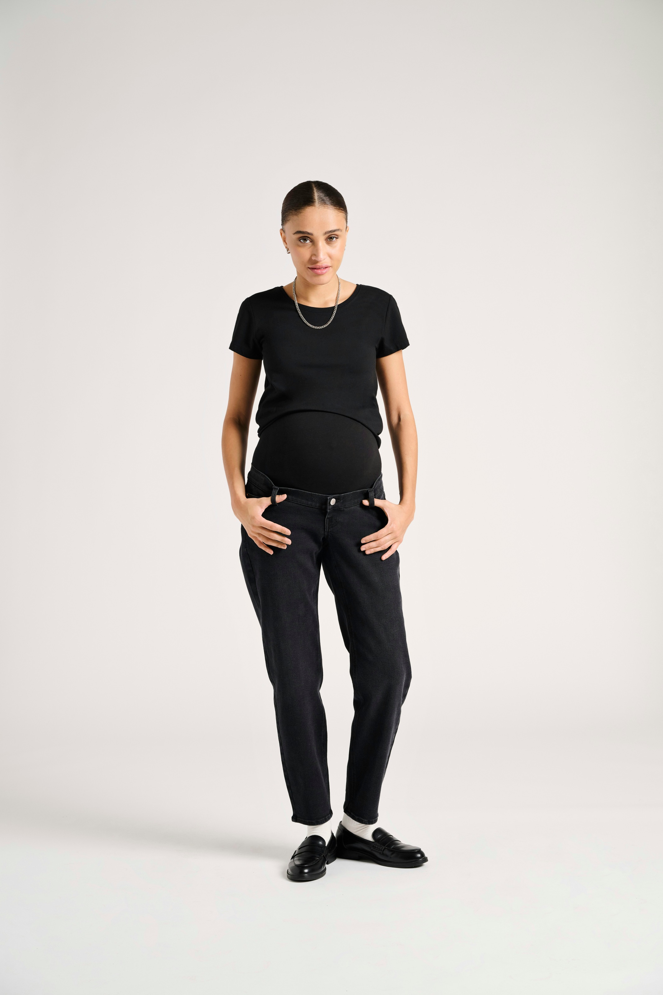 ONLY MATERNITY Umstandsshirt »OLMLOVELY S/S ONECK TOP 2PACK JRS NOOS« Packung, 2 Stk. tlg.