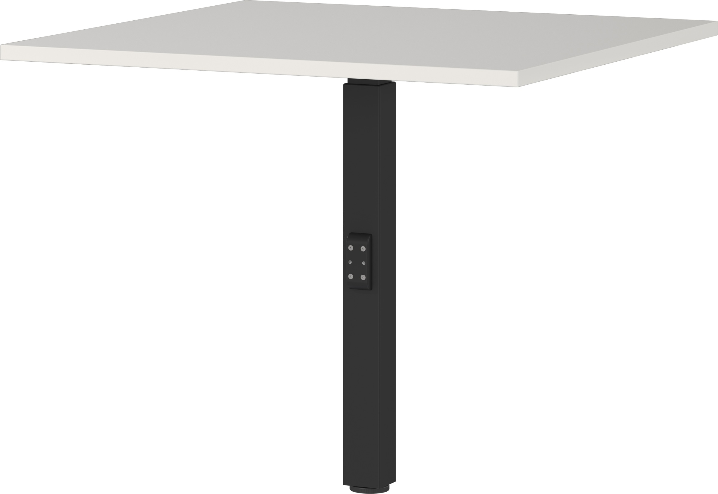 GERMANIA Eckverbindungsplatte "Agenda" mit Stützfuß aus Metall günstig online kaufen