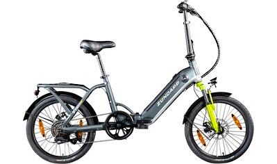 E-Bike »ZT20R«, 6 Gang, Heckmotor 486 W