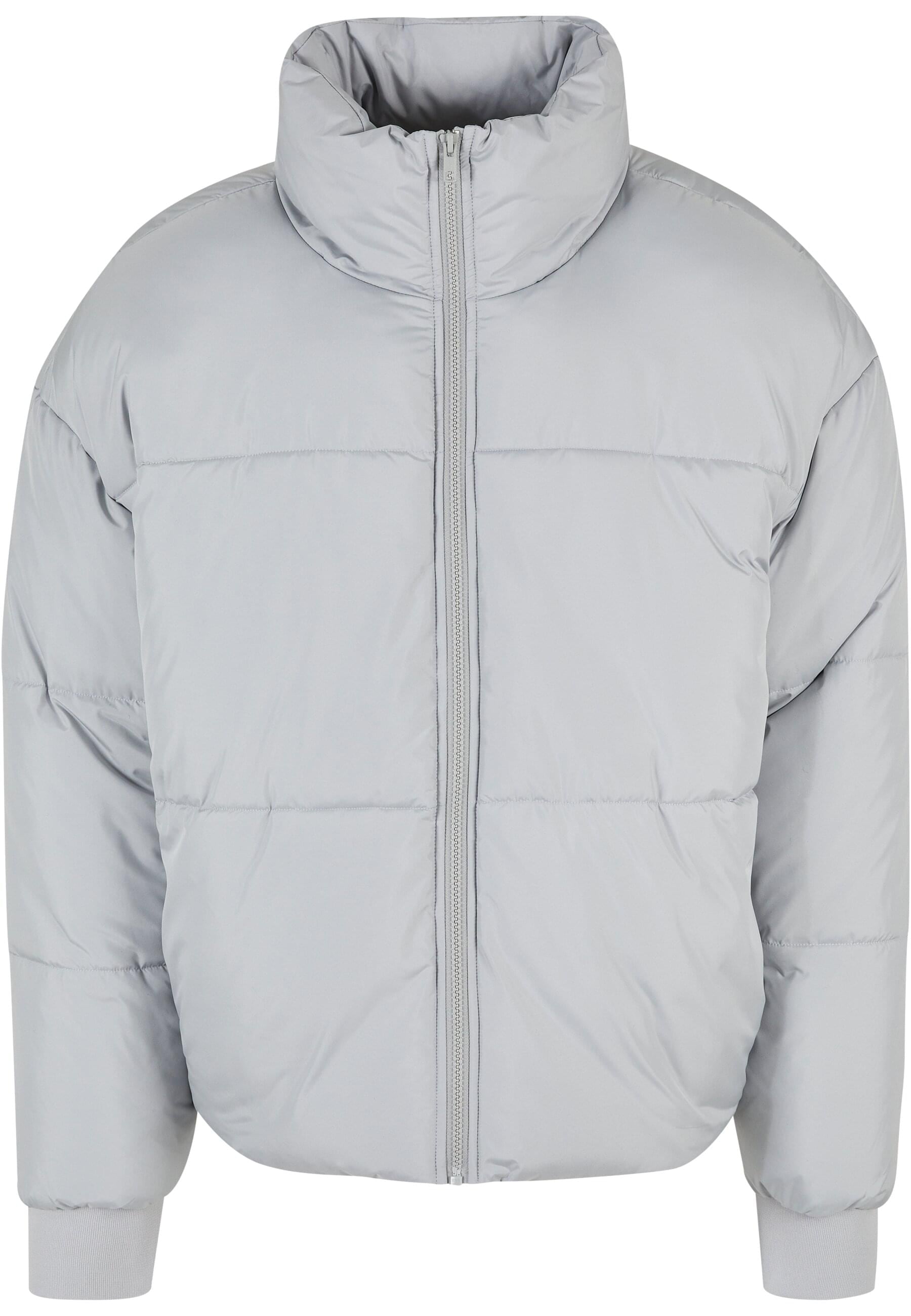 URBAN CLASSICS Winterjacke »Urban Classics Herren Short Big Puffer Jacket« 1 Stk. tlg. ohne Kapuze