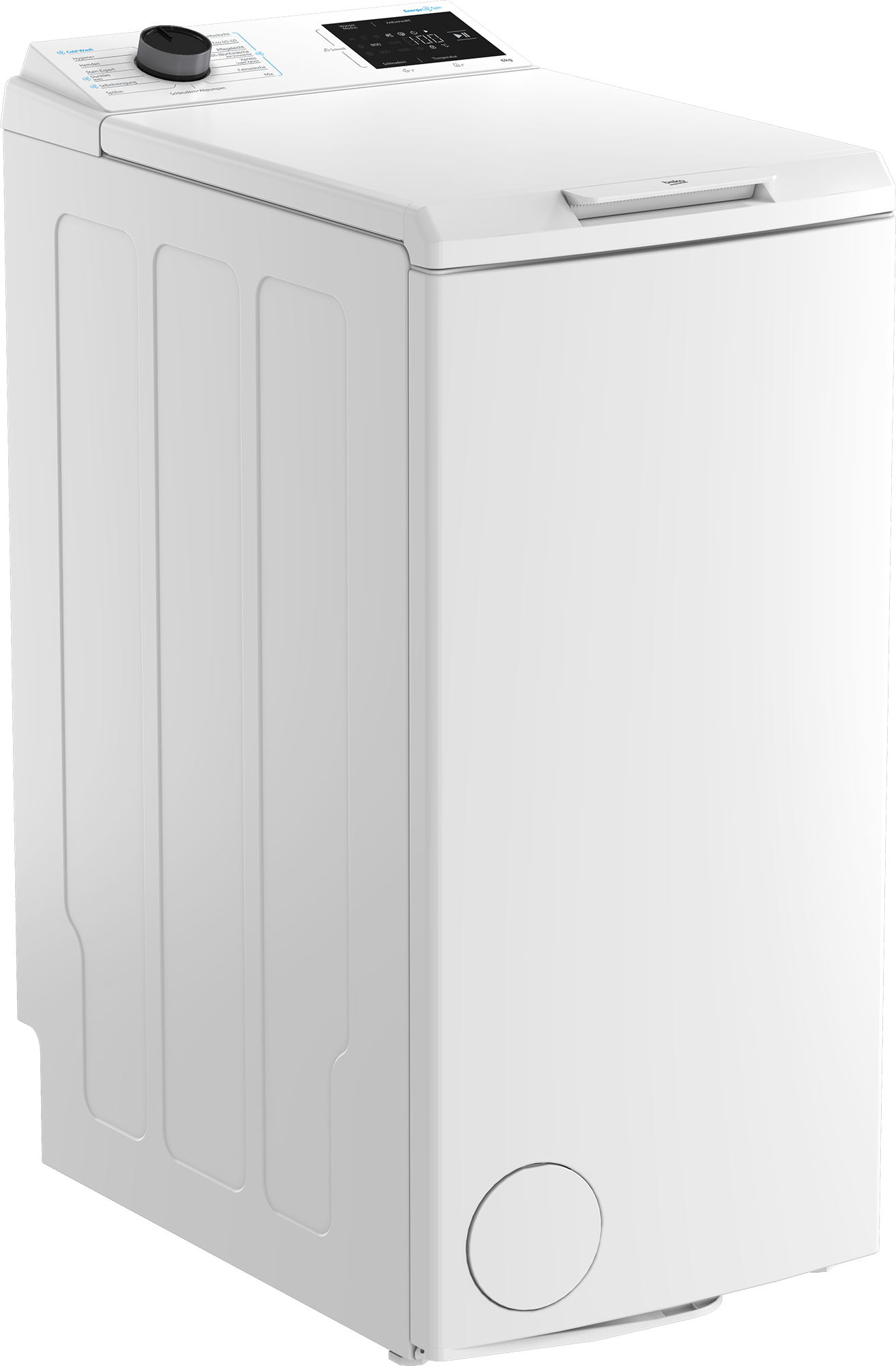 BEKO Waschmaschine Toplader »BWTL 6A W ES« 6 kg 1200 U/min Hygiene+ und Knitterschutz unterstützen gepflegte Wäsche.