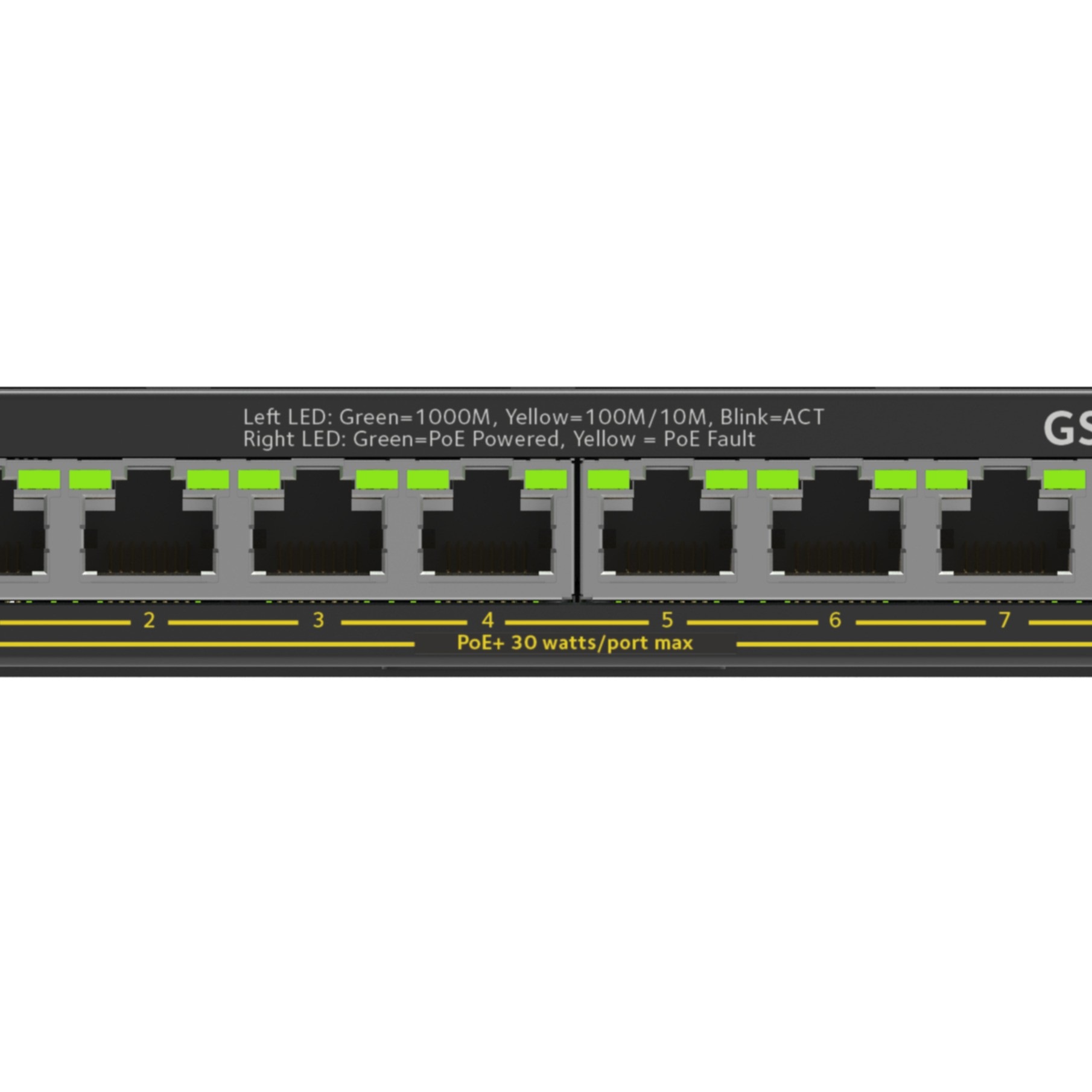 NETGEAR Netzwerk-Switch »8-Port Gigabit Ethernet PoE+ Plus Switch«