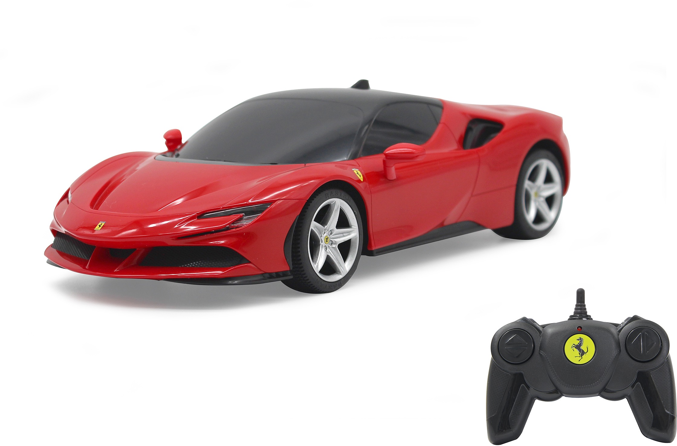 Jamara RC-Auto »Ferrari SF90 Stradale 1:24, rot - 2,4 GHz«