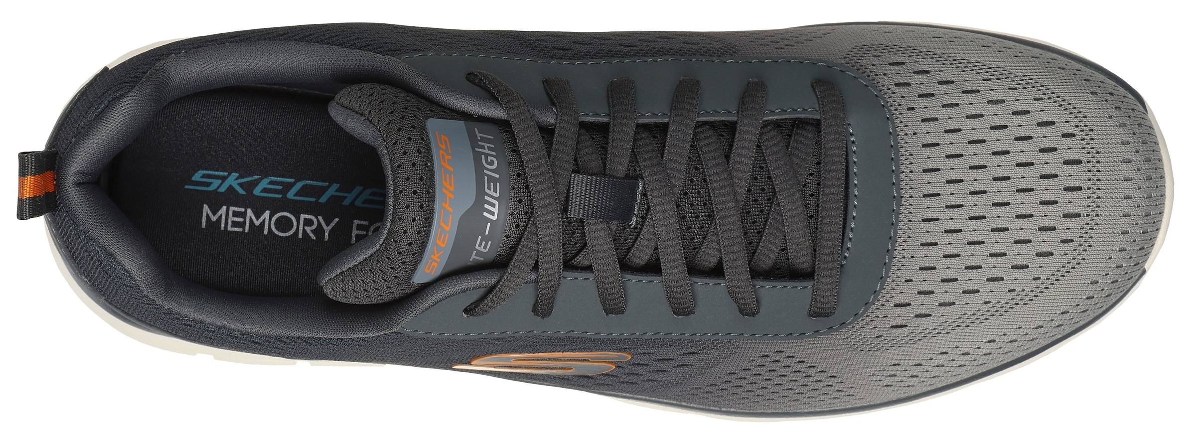 Skechers Sneaker »TRACK-RIPKENT«, Freizeitschuh, Halbschuh, Schnürschuhin veganer Verarbeitung