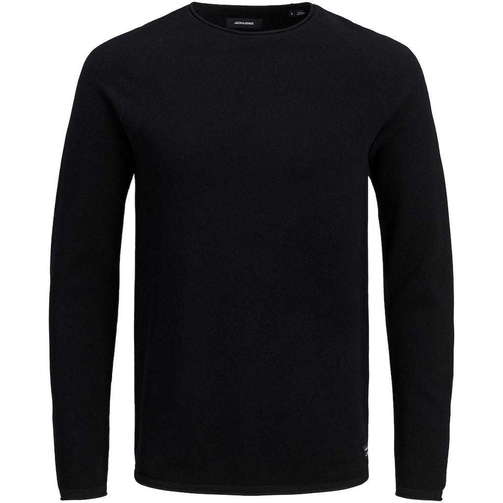 Jack & Jones Rundhalspullover »HILL KNIT«