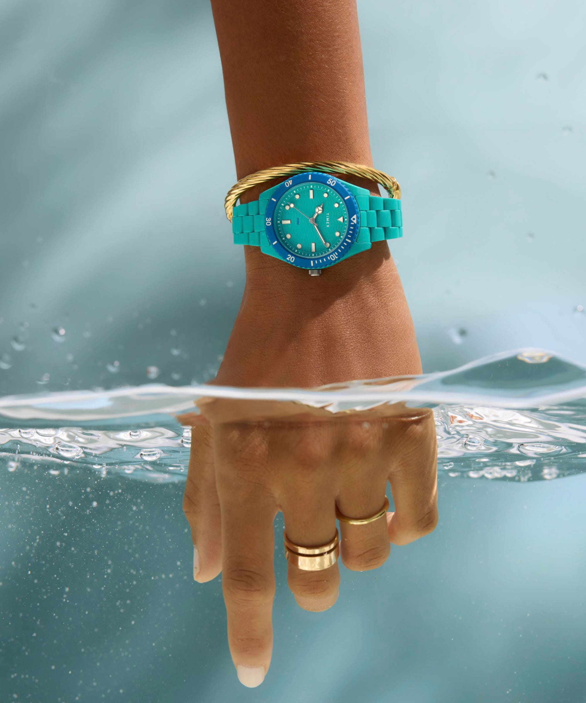 Timex Quarzuhr »LEGACY 37 mm« Armbanduhr, Damenuhr,Kunststoffarmband, Leuchtzeiger