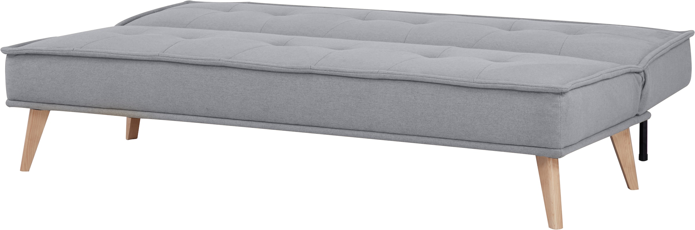 INOSIGN Schlafsofa »MENDOTA, 181 cm, 3-Sitzer mit Schlaffunktion,«, verstellbarer Rückenlehne, Klappmechanismus, Webstoff