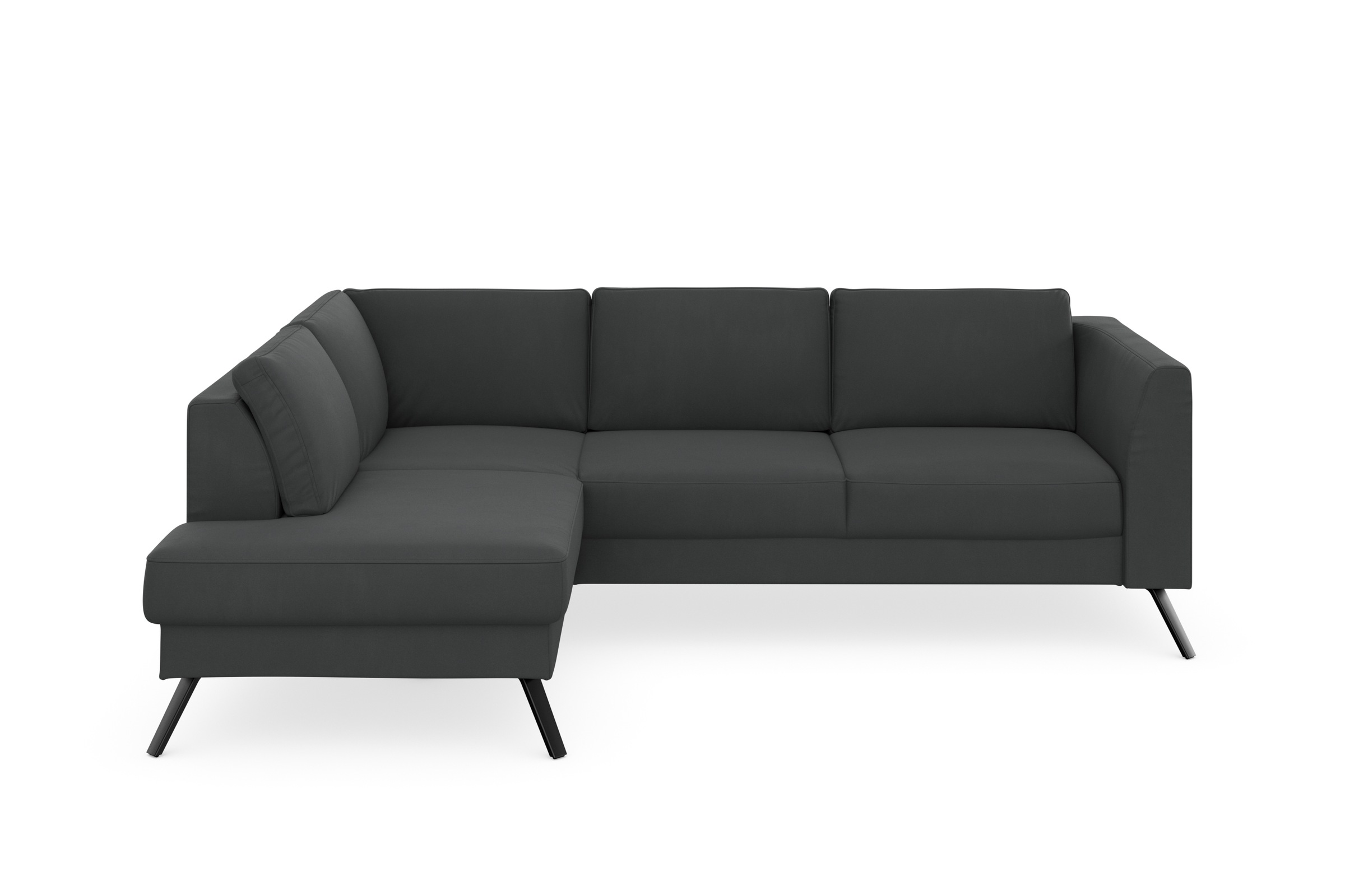 sit&more Ecksofa »Lindholm L-Form« mit Sitztiefenverstellung und Federkern