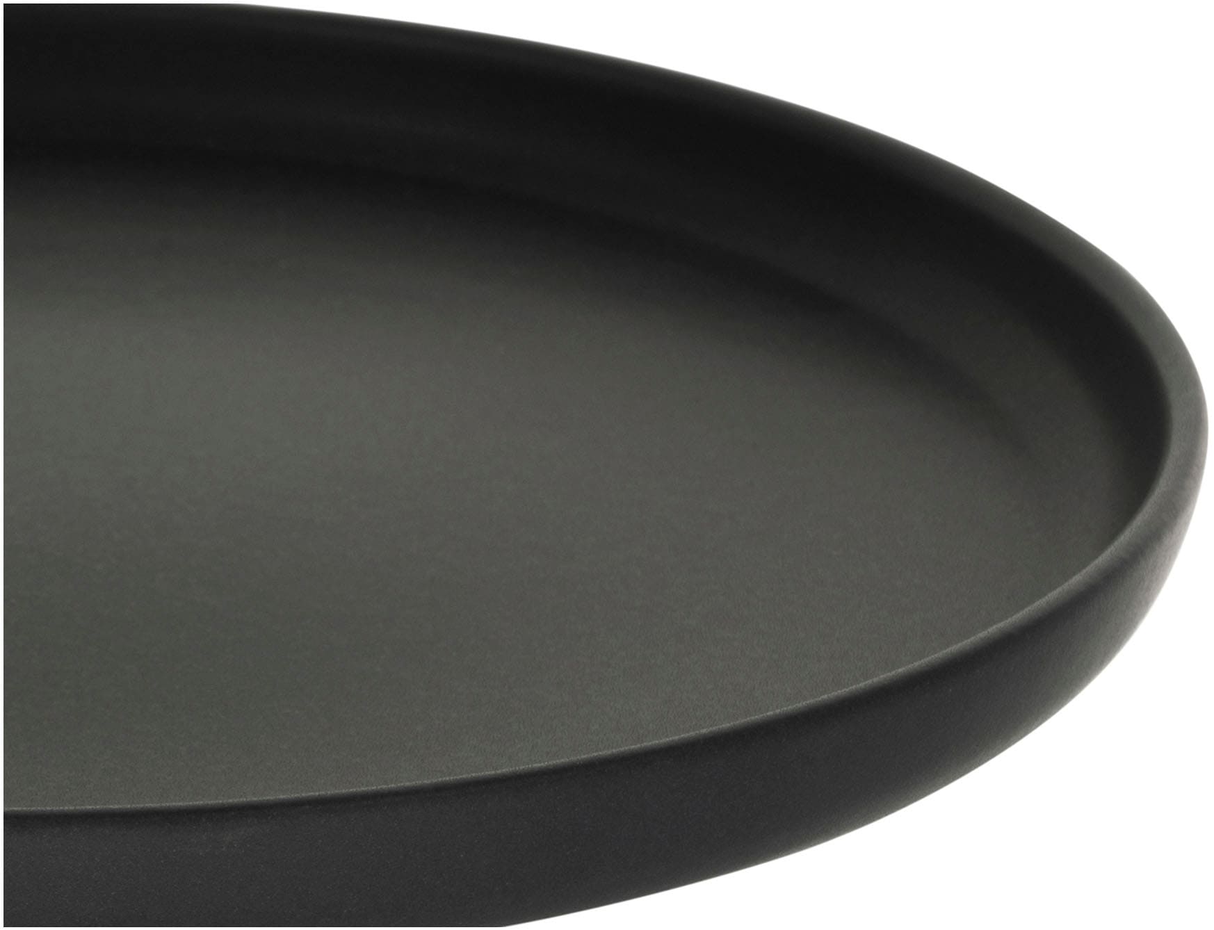 CreaTable Tafelservice »Geschirr-Set Uno Black«, (Set, 12 tlg., Teller Set für 4 Personen), Service, schwarz, seidenmatte Spezialglasur,12 Teile, für 4 Personen