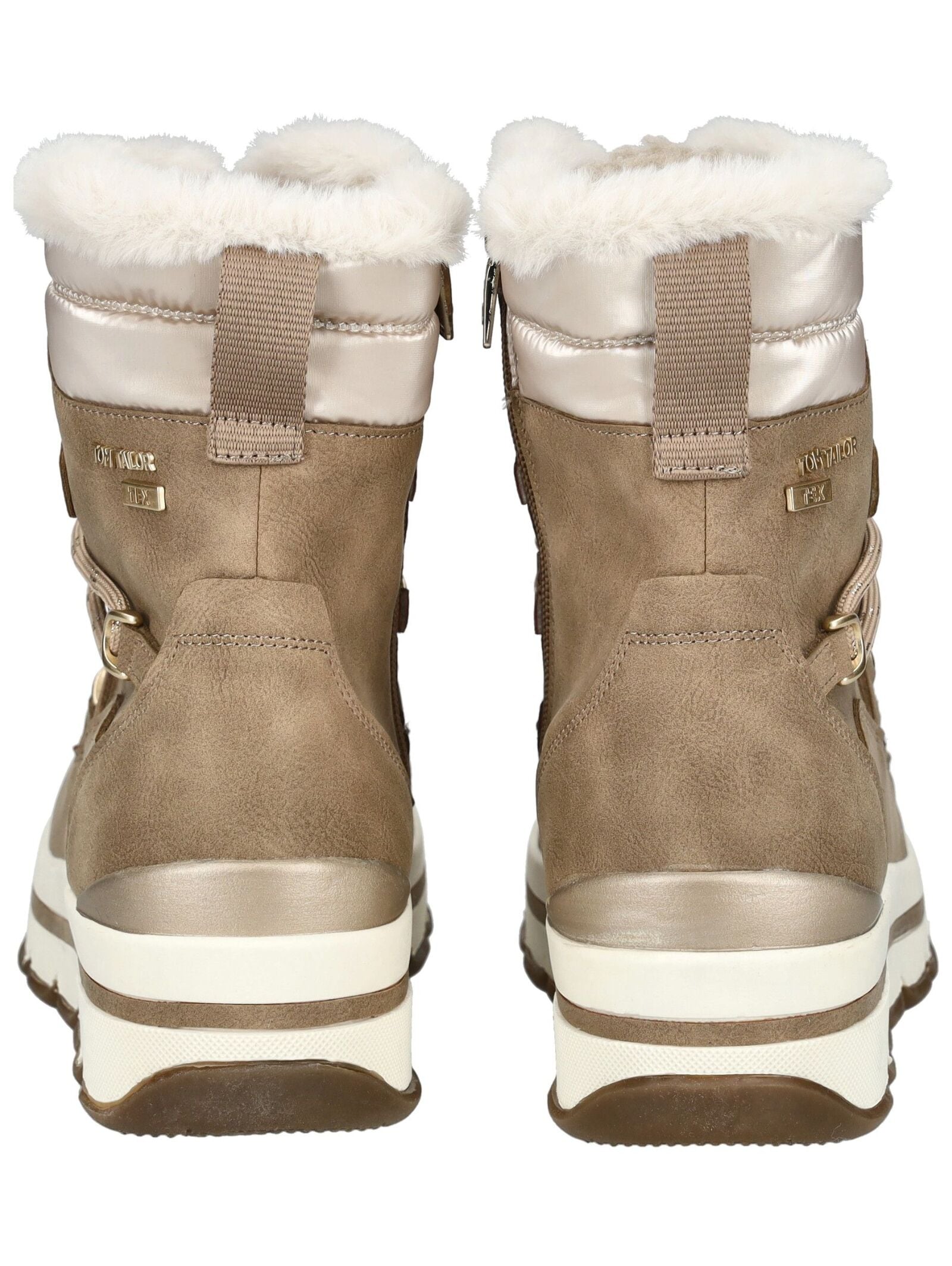 TOM TAILOR Schnürstiefelette »Tom Tailor Stiefelette Lederimitat/Textil«