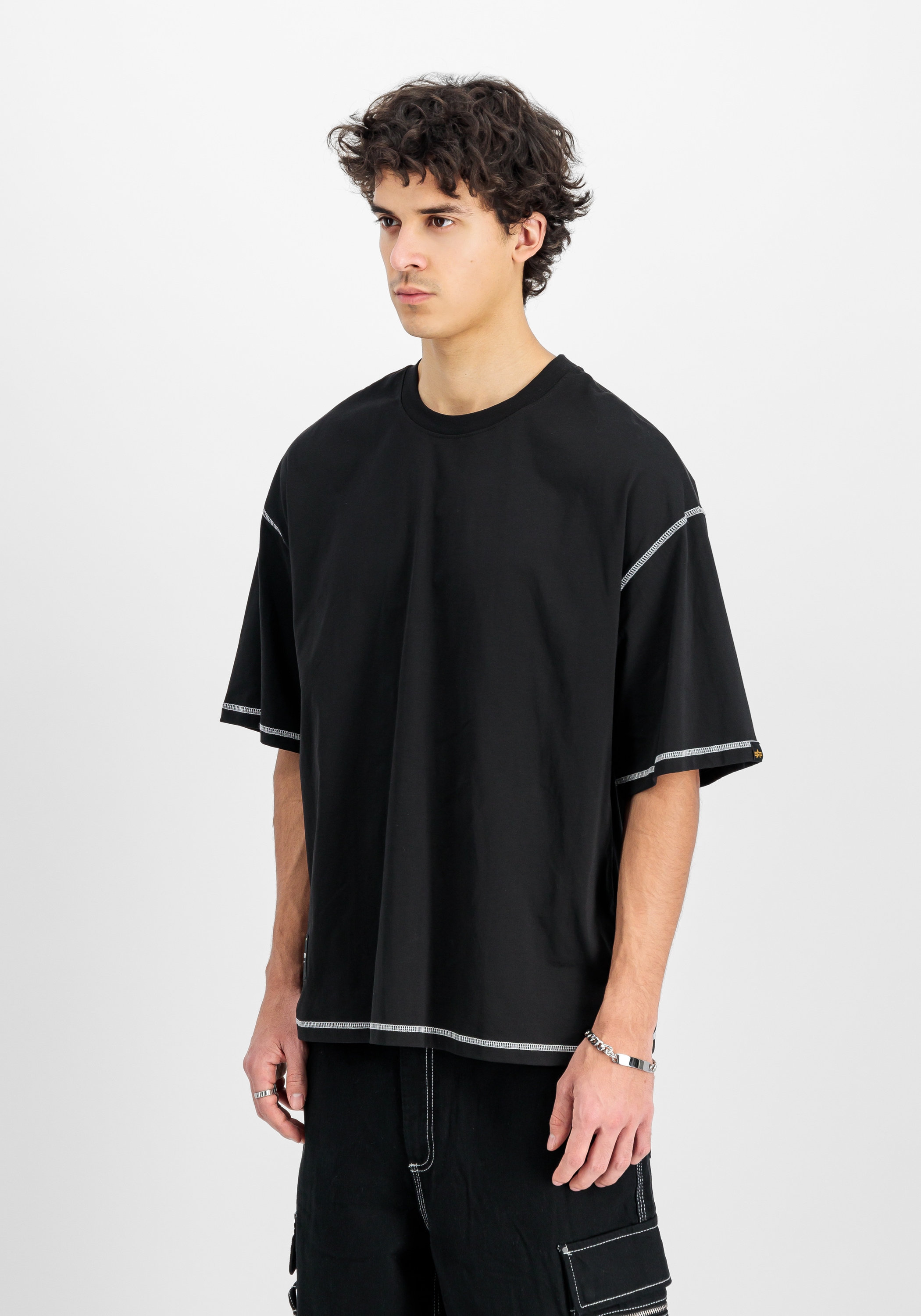 Alpha Industries T-Shirt »Alpha Industries Men - T-Shirts Studio Bubble Backprint T-Shirt«