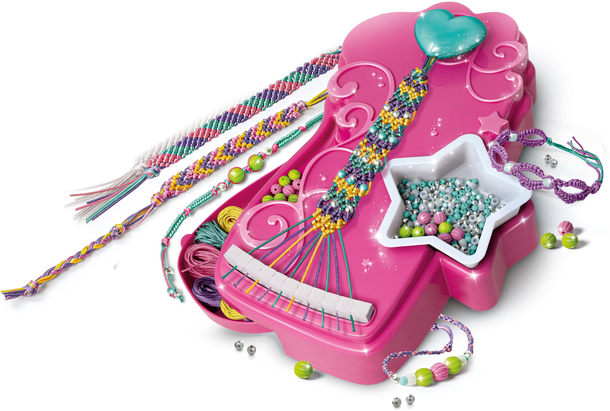 Clementoni® Kreativset »Crazy Chic, Freundschafts-Armbänder« Made in Europe