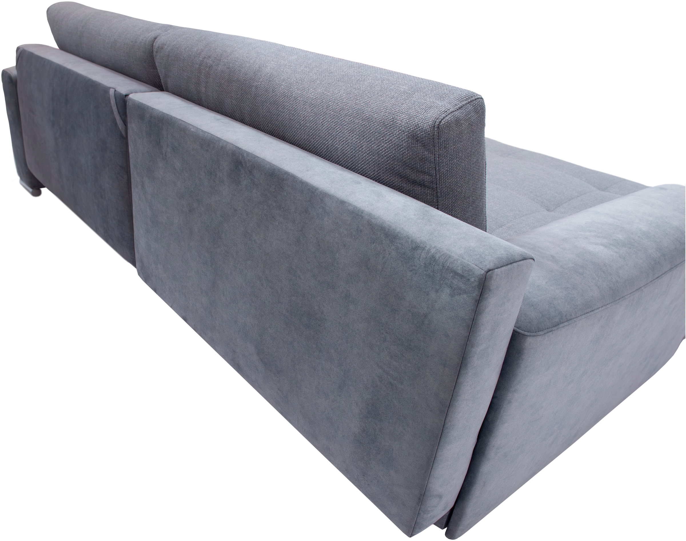 exxpo - sofa fashion Ecksofa »Larnaca, inkl. Bettfunktion und Bettkasten, bequem und komfortabel,«, mit extrabreiten Rückenkissen und 2 Zierkissen