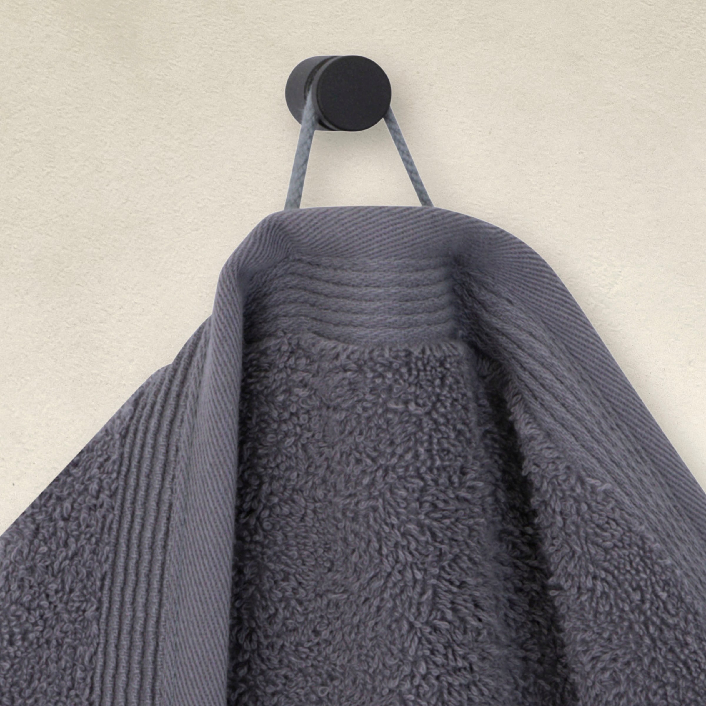 Möve Handtuch »Superwuschel«, (Set, 3 St.), Handtuch mit Bordüre, 100% Premium Cotton Baumwolle, einfarbig, weich