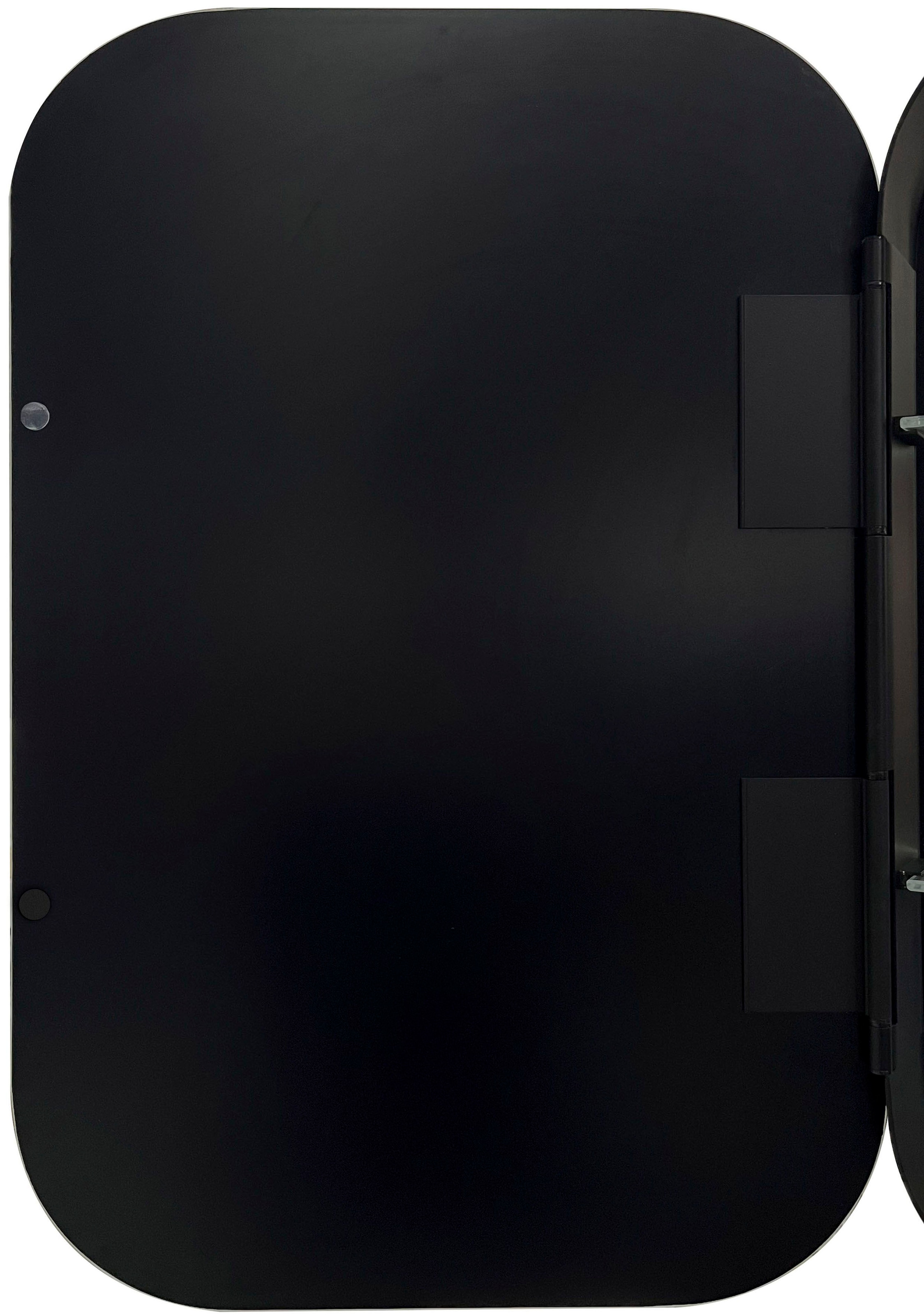 Talos Badezimmerspiegelschrank, auf cm, 40x60 aus und Echtglas, IP24 BxH: bestellen Rechnung oval, Alumunium