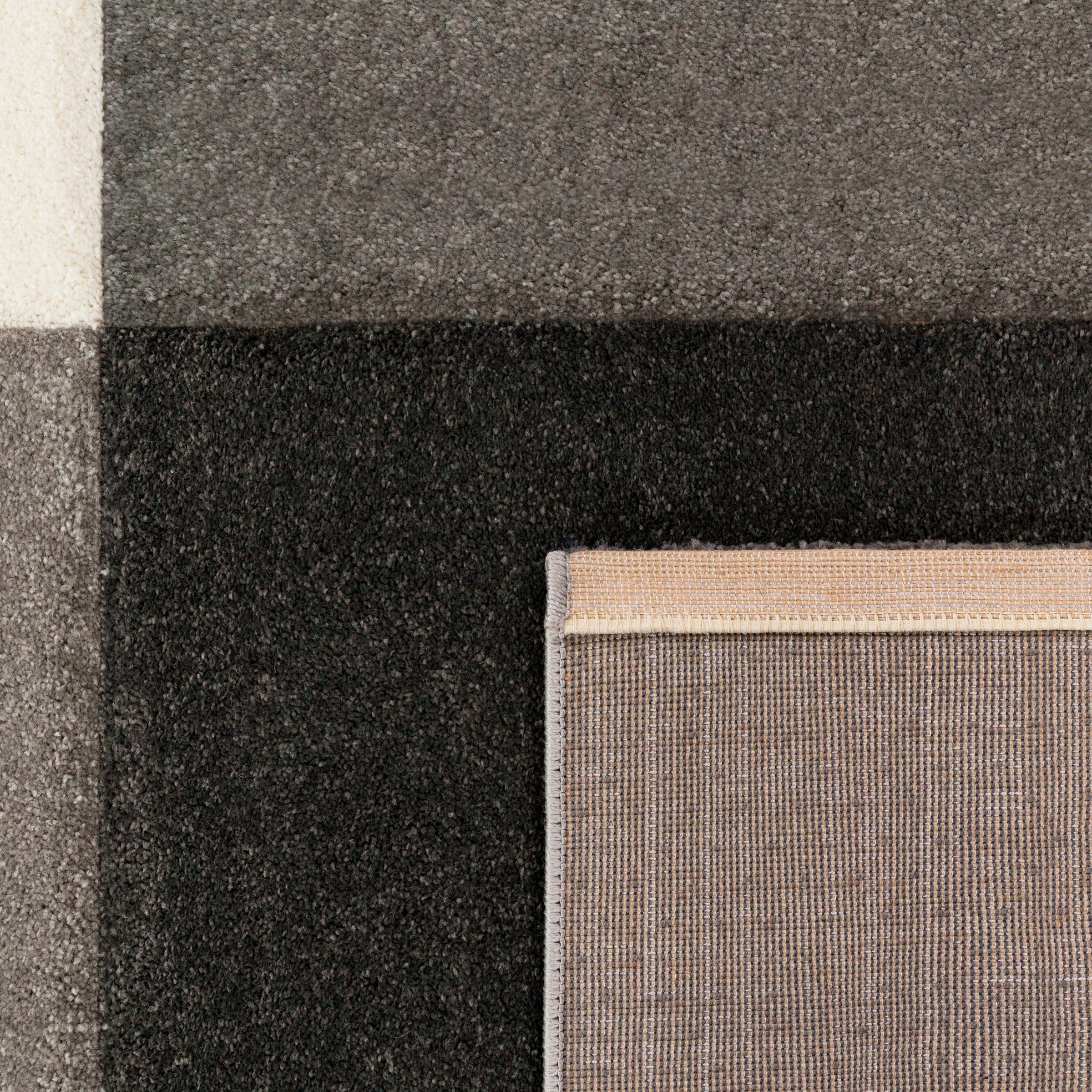 Paco Home Teppich »Lara 235«, rechteckig, 16 mm Höhe, Kurzflor, modernes Design, Pastell-Farben, mit Konturenschnitt