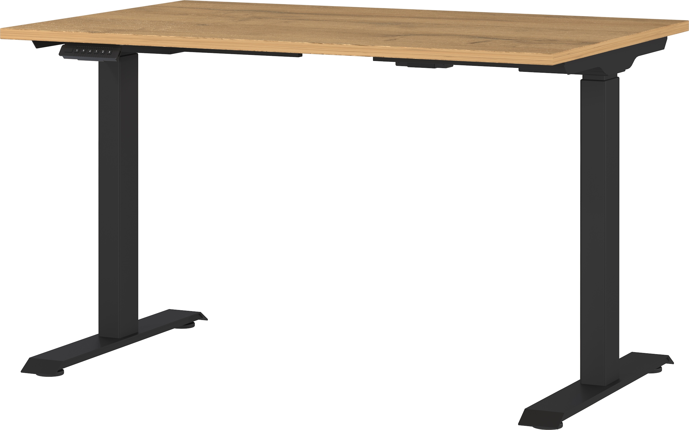 GERMANIA Schreibtisch »GW-Agenda elektrisch höhenverstellbar (72-120 cm)«, mit Memory-Funktion & USB-Ladestation, verschiedenen Breiten