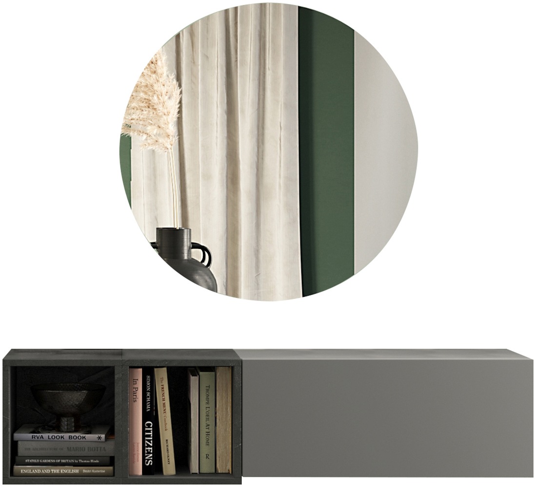 INOSIGN Garderoben-Set »INFINITY, 3tlg. Breite 125 cm, Höhe variabel, moder günstig online kaufen