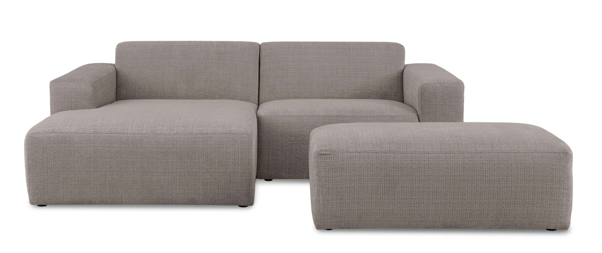 OTTO home Ecksofa »Koa,228cm, L-Form, Modulsofa, Webstoff, Cord, Struktur, günstig online kaufen