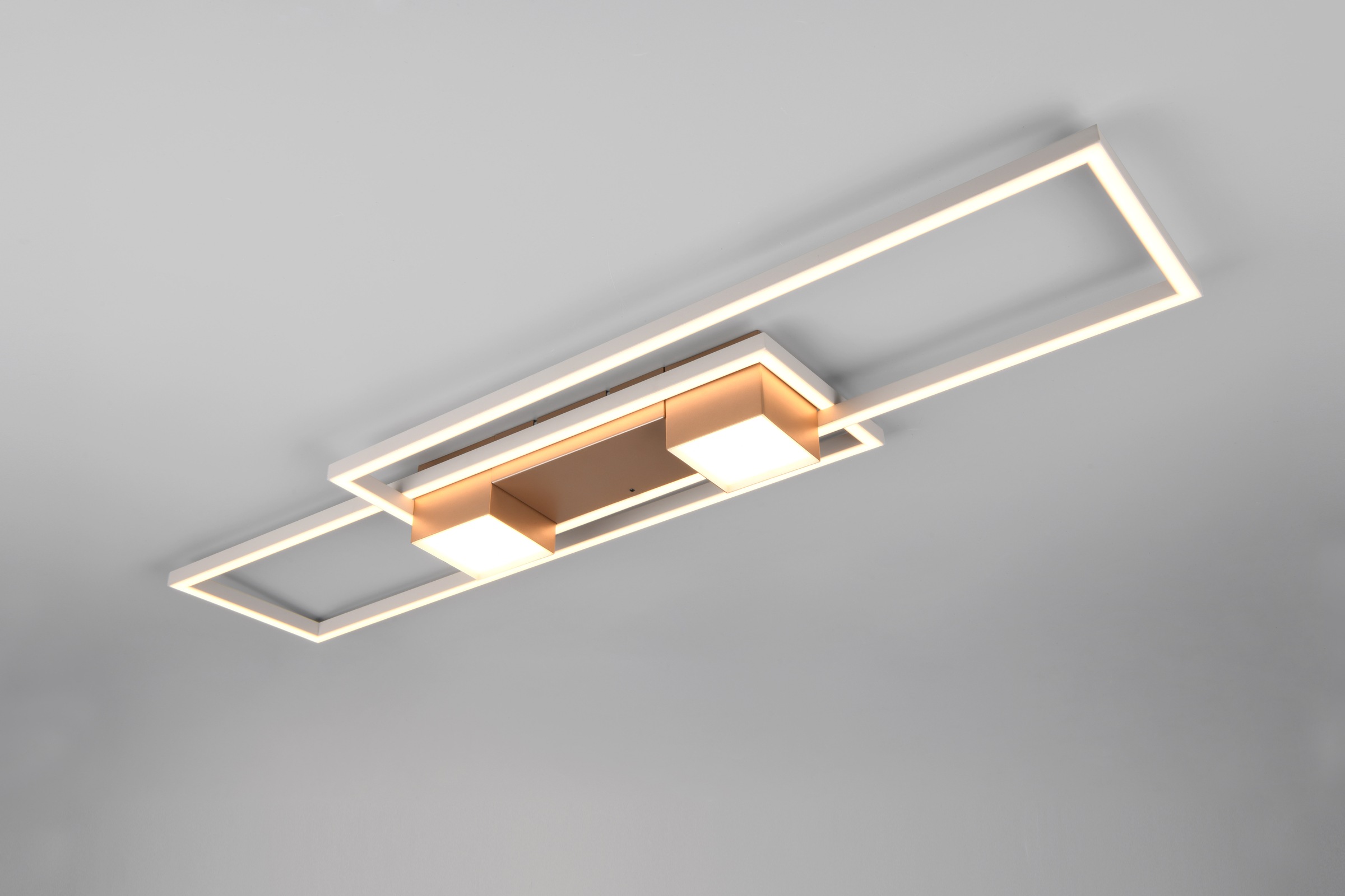 TRIO Leuchten LED Deckenleuchte »ALBANY LED Deckenlampe 37W 4300 Lumen warm günstig online kaufen