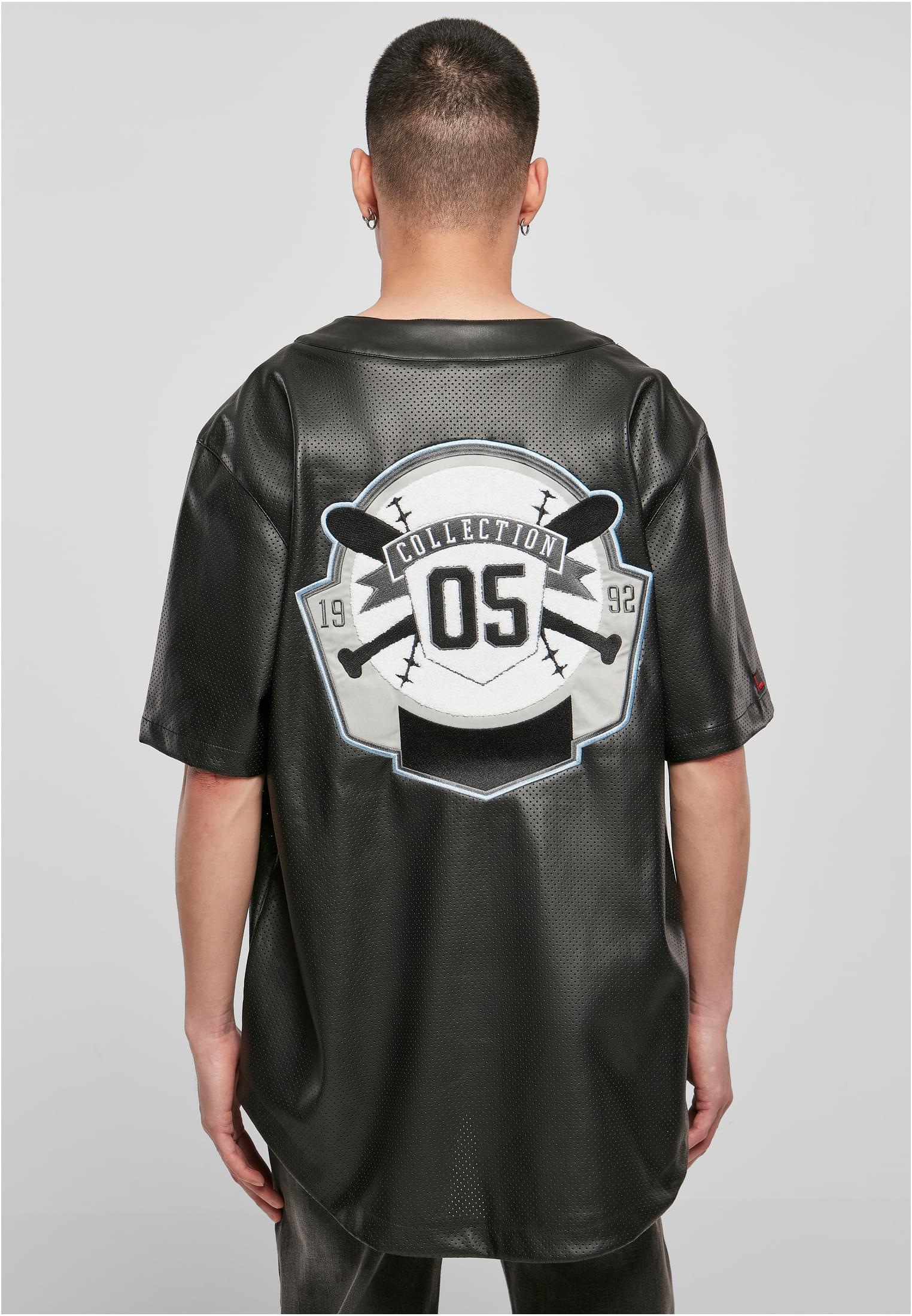 Fubu Langarmhemd »Fubu Herren College Leather Baseball Jersey« 1 Stk.