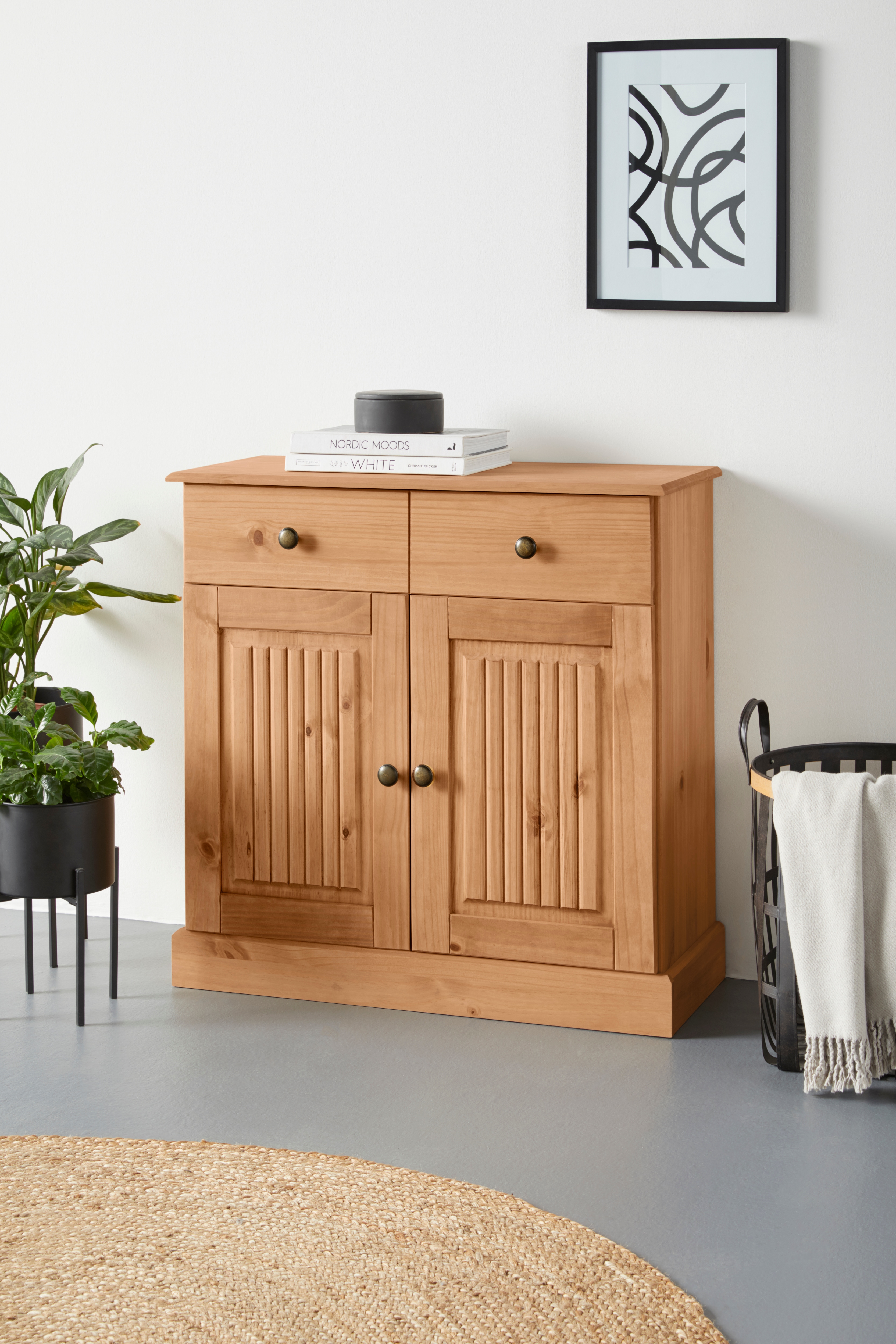 Home affaire Sideboard "Liotta" Kommode mit verstellbaren Einlegeboden, mas günstig online kaufen