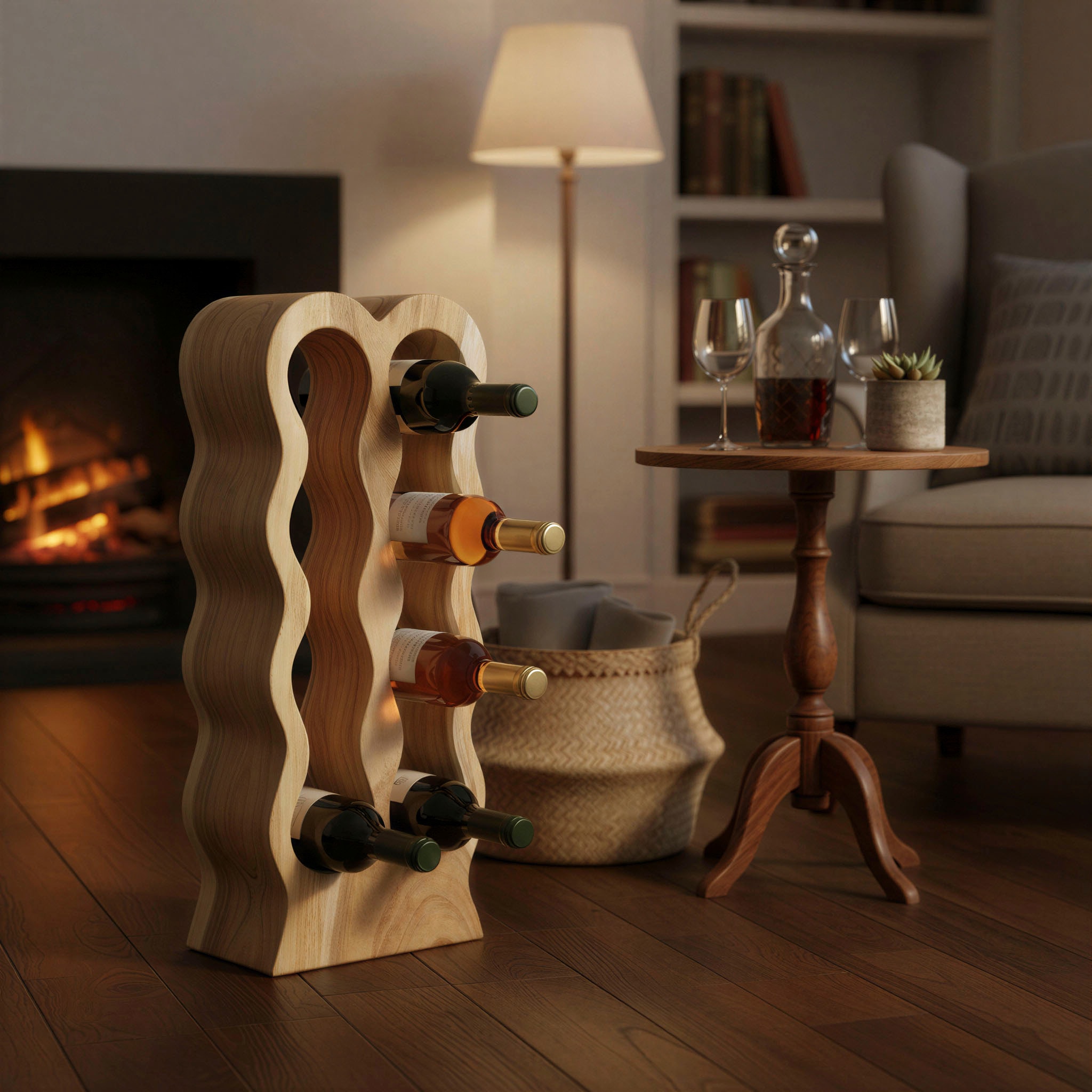 SIT Weinregal 1 Stk. tlg. mit Flaschenhalterung