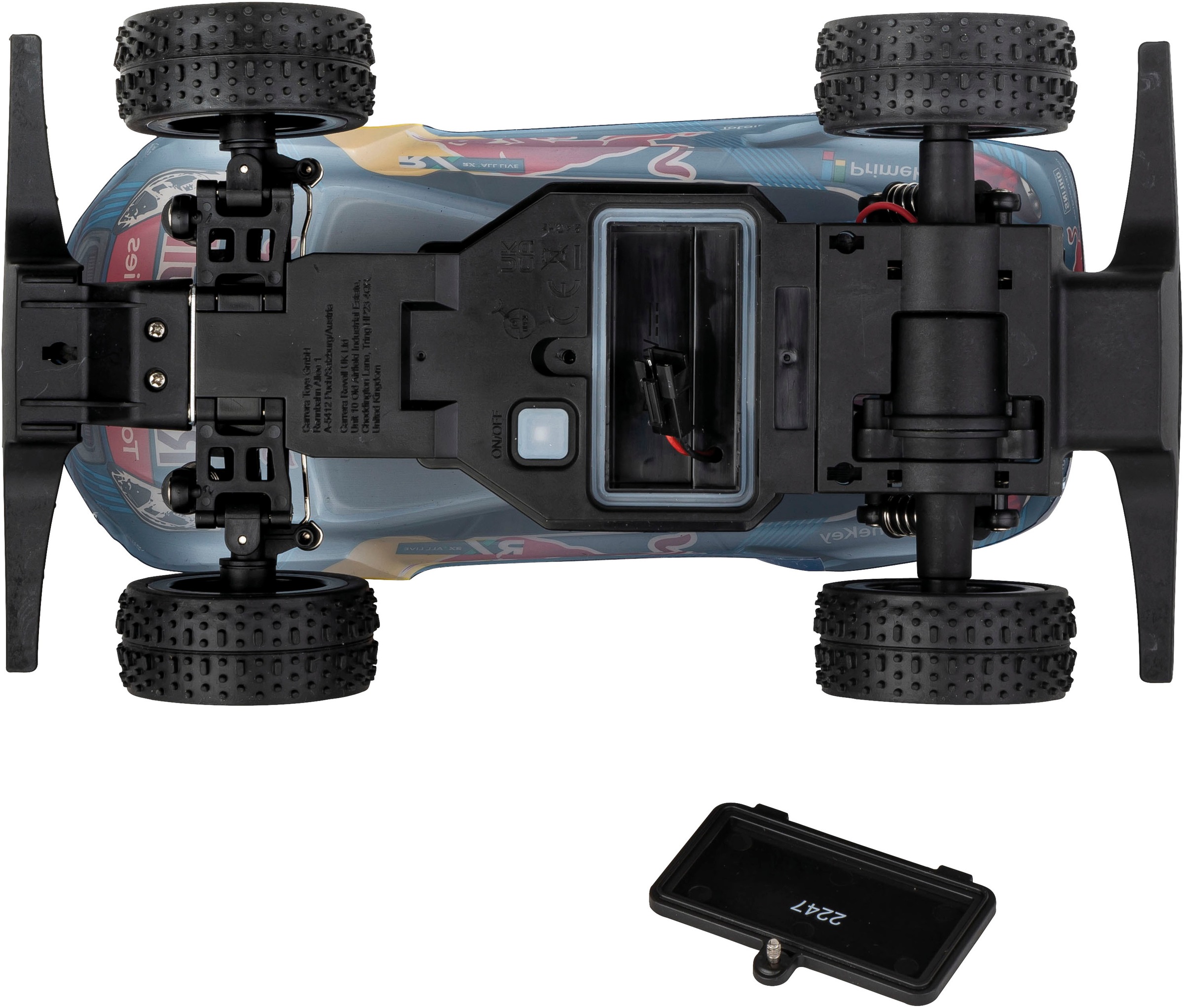 Carrera® RC-Auto »Carrera® RC, Red Bull Peugeot WRX 208«, Rallycross, Hansen D/P, 2,4 GHz