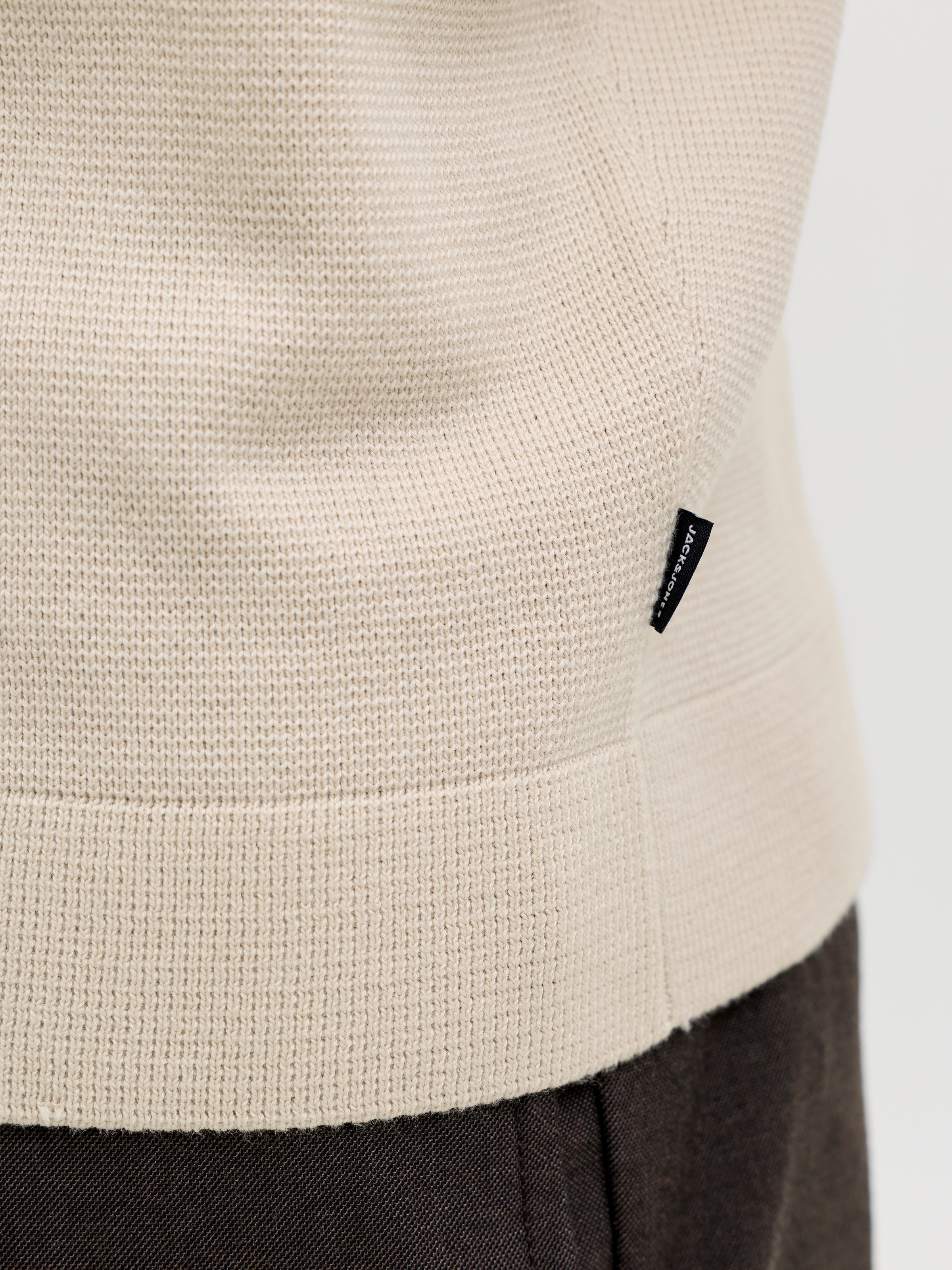 Jack & Jones Polokragenpullover »JPRBLAMILANO SPRING SPLIT NECK SS SN« Baumwollmischung, regular fit