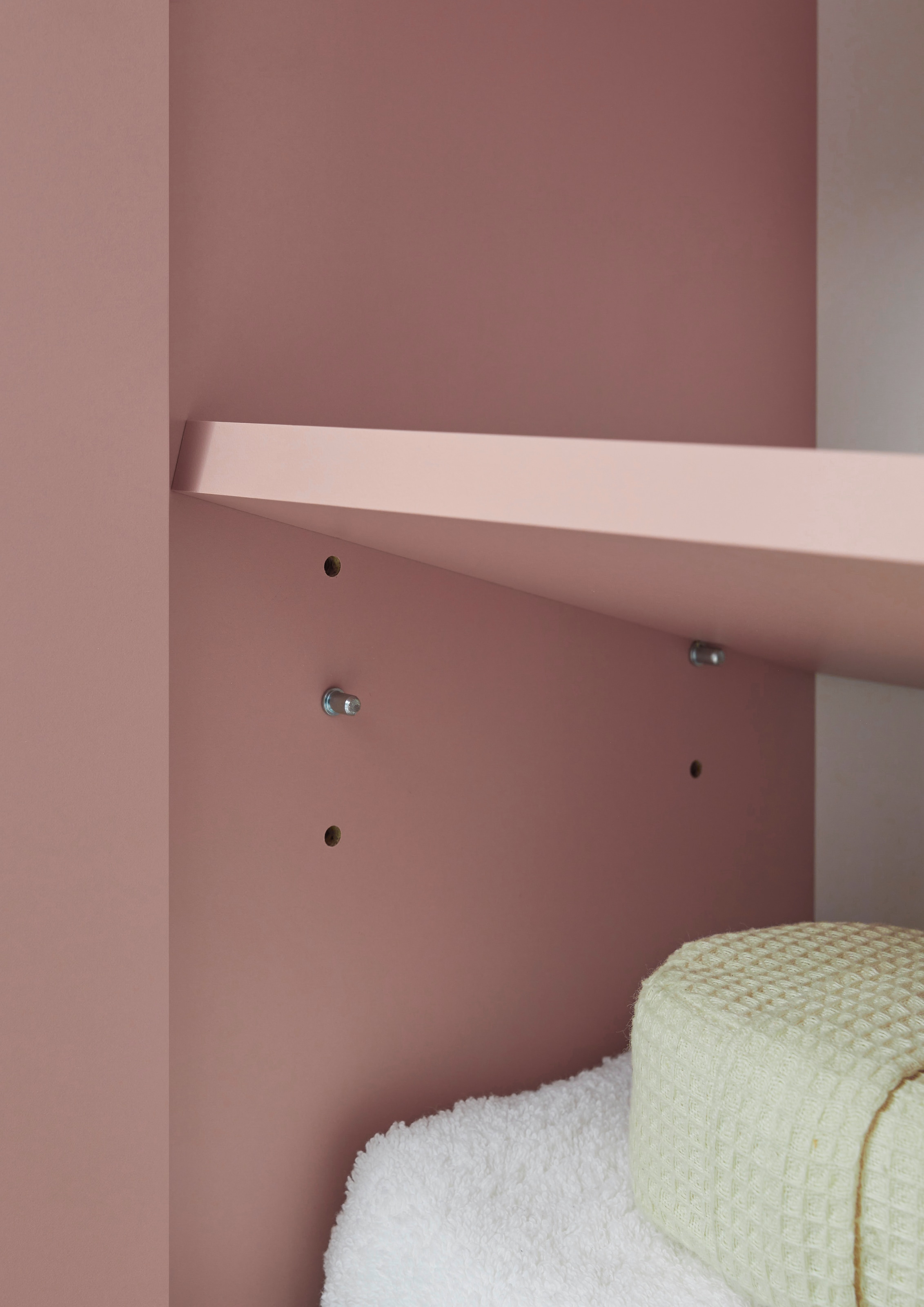 BASIC by Balculina Waschbeckenunterschrank »Nancy BxHxT 45x55x25 cm« 2 Stk. tlg. Breite 45 cm, inkl. Waschbecken