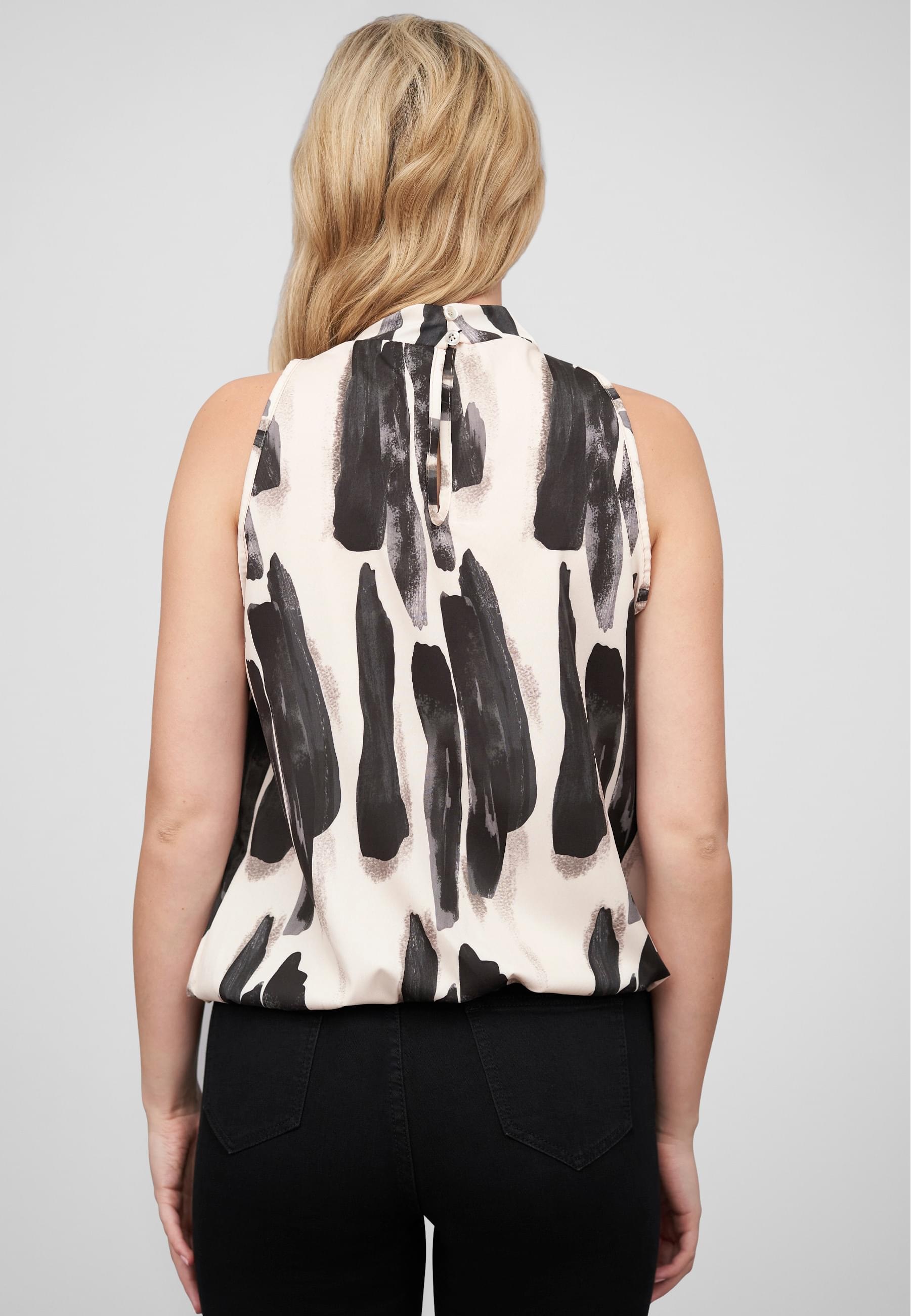 CLOUD 5IVE Klassische Bluse »CLOUD 5IVE Damen Cloud5ive Damen Choker Top mit Abstrakt Print«