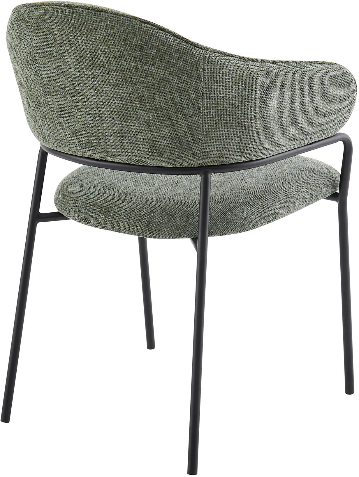 byLIVING Esszimmerstuhl »Curve« (Set) 2 Stk.moderner Stoff Stuhl mit gemütlichem Sitzkomfort, verschiedene Farben.