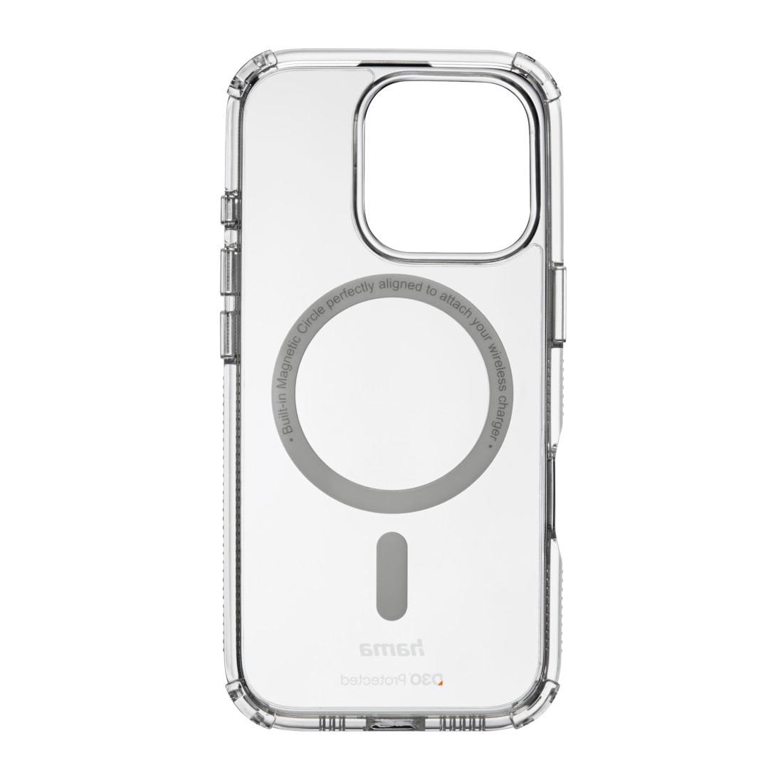 Hama Smartphone-Hülle »Handyhülle „Extreme Protect“ für iPhone 16 Pro (für MagSafe, stoßfest)« iPhone 16 Pro 16,0 cm (6,3 Zoll)