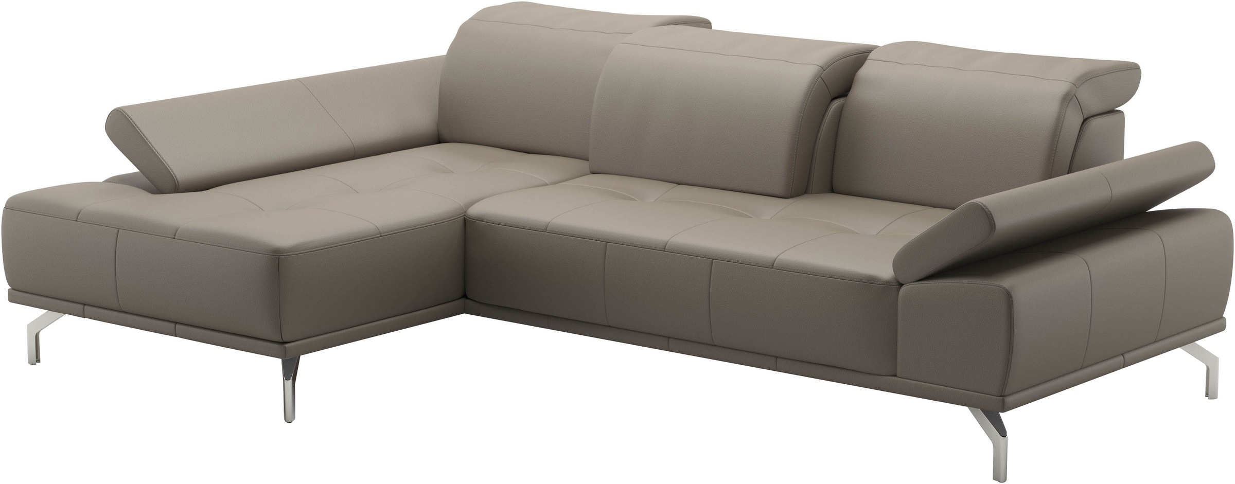 Places of Style Ecksofa »Caluna«, Inkl.Sitztiefenverstellung