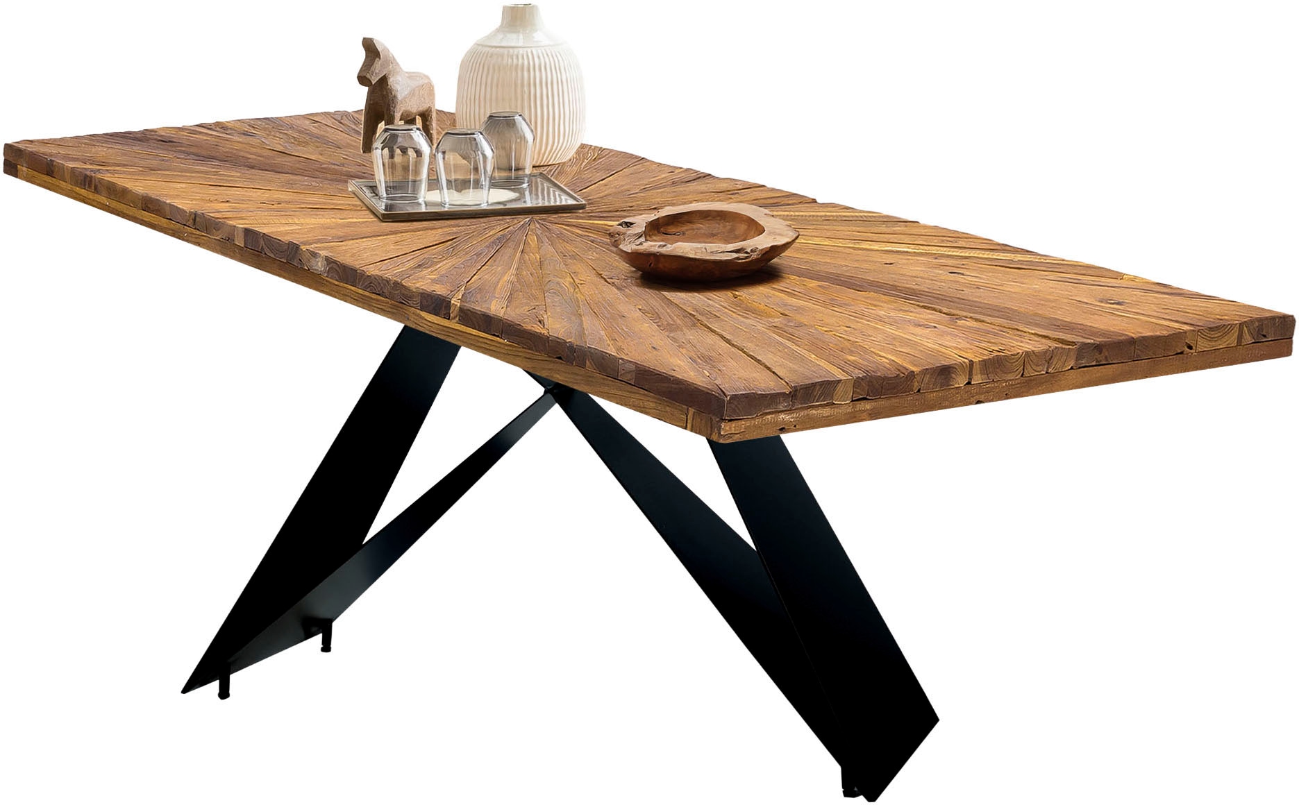 SIT Esstisch 1 Stk. tlg. Plattenstärke 5 cm massiv günstig online kaufen