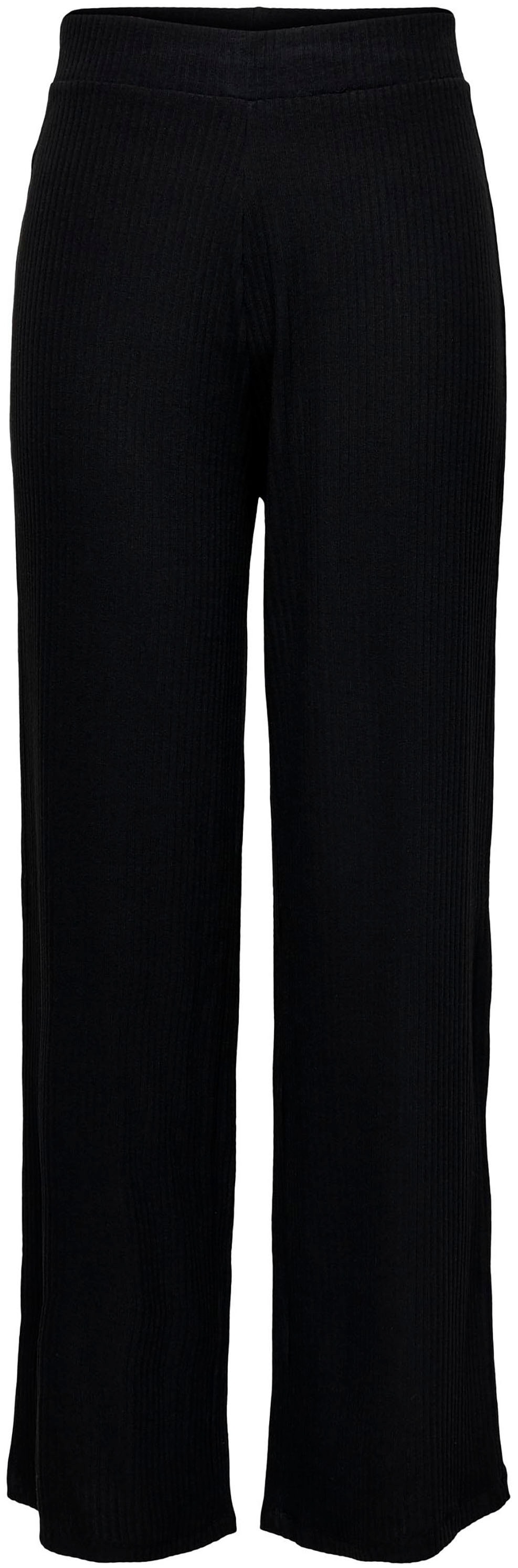 ONLY Jerseyhose »ONLEMMA WIDE PANT NOOS JRS«, mit elastischem Bündchen