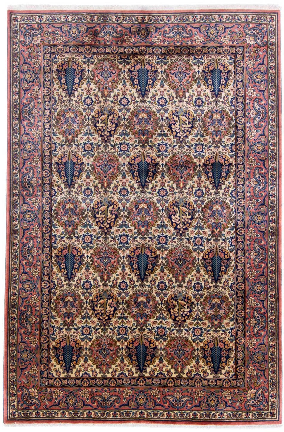 morgenland Wollteppich »Bachtiar Felder Beige 298 x 203 cm«, rechteckig, 10 günstig online kaufen