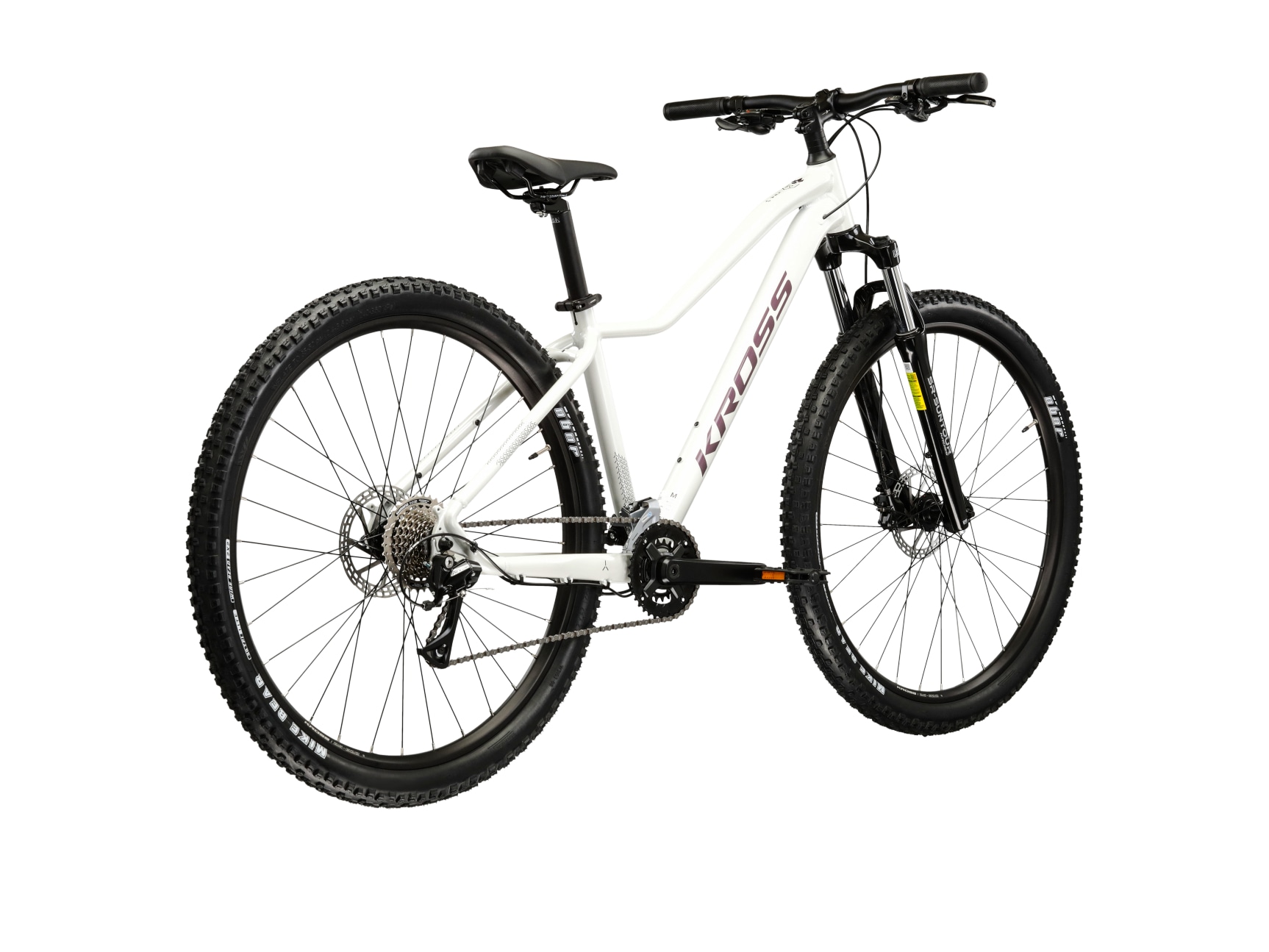Kross Mountainbike »KROSS Mountainbike Hardtail 27,5" LEA 4.0 weiß 16 Gänge« 16 Gang Shimano ACERA M3020 Schaltwerk Kettenschaltung