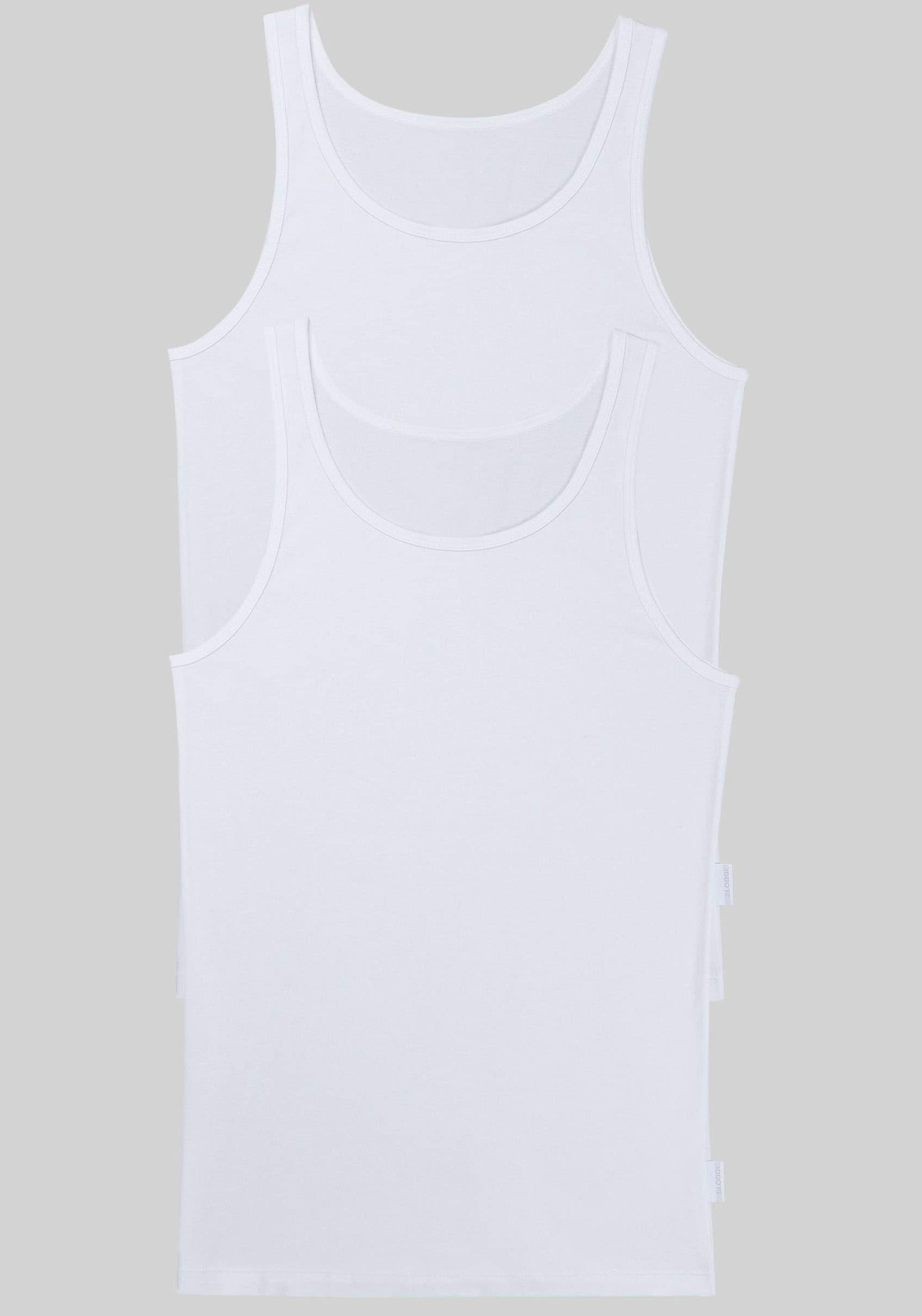 sloggi Unterhemd »men 24/7 SH 02 Vest 2P«, (Packung, 2 St.), Achselhemd, Tank-Top