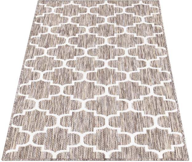 Carpet City Outdoorteppich »Outdoor 462«, rechteckig, 5 mm Höhe, Läufer, UV-beständig, Flachgewebe, auch quadratisch, In- und Outdoor