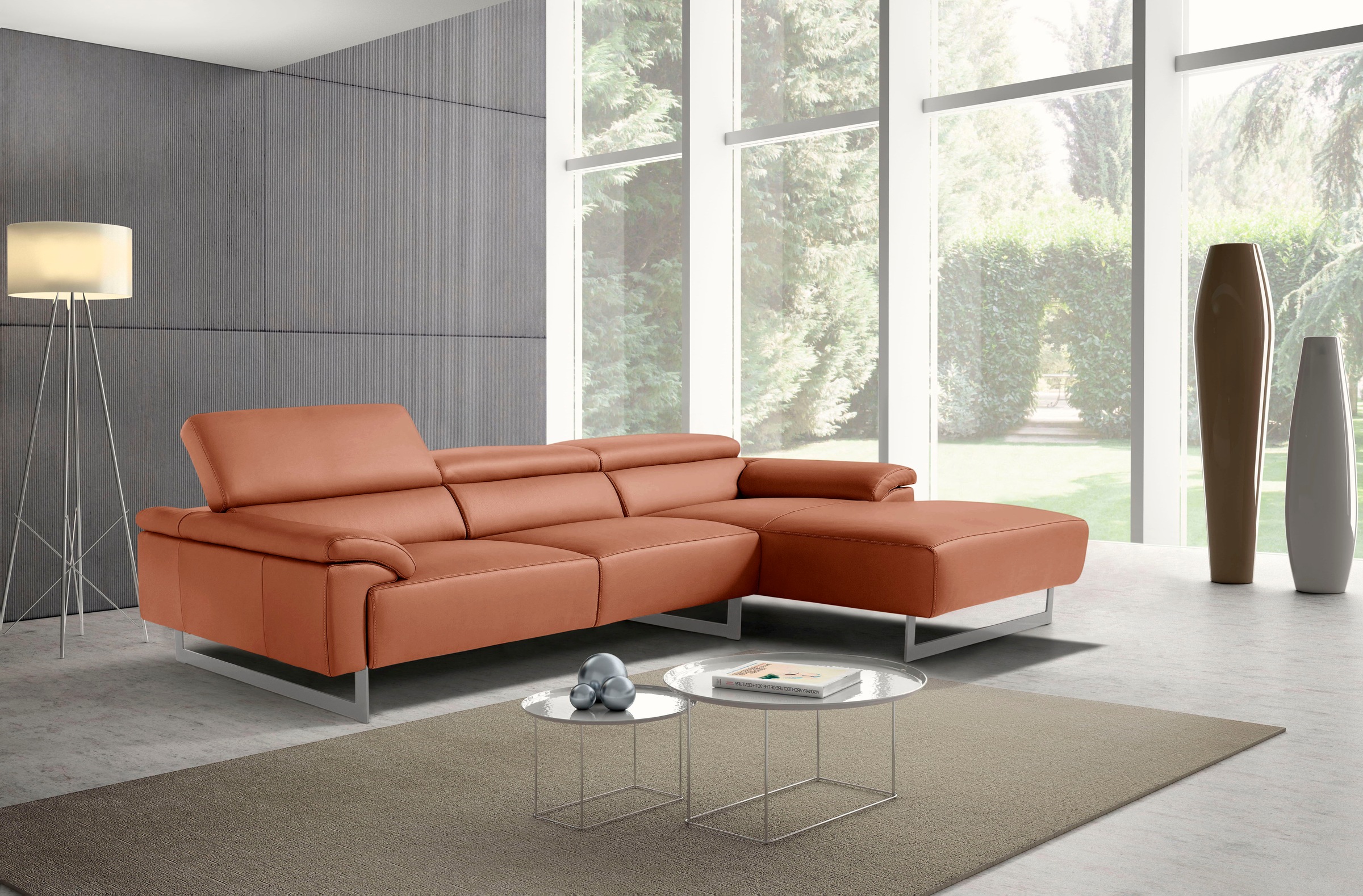 Egoitaliano Ecksofa »Malika, edel und bequem, Designsofa mit hochwertigen B günstig online kaufen